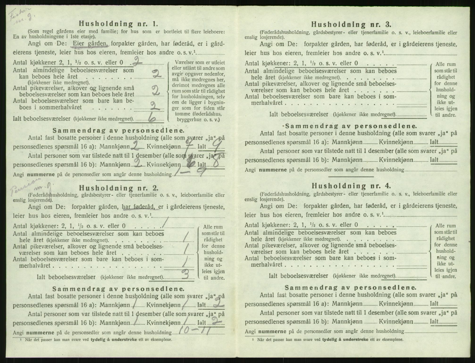 SAT, Folketelling 1920 for 1550 Hustad herred, 1920, s. 150