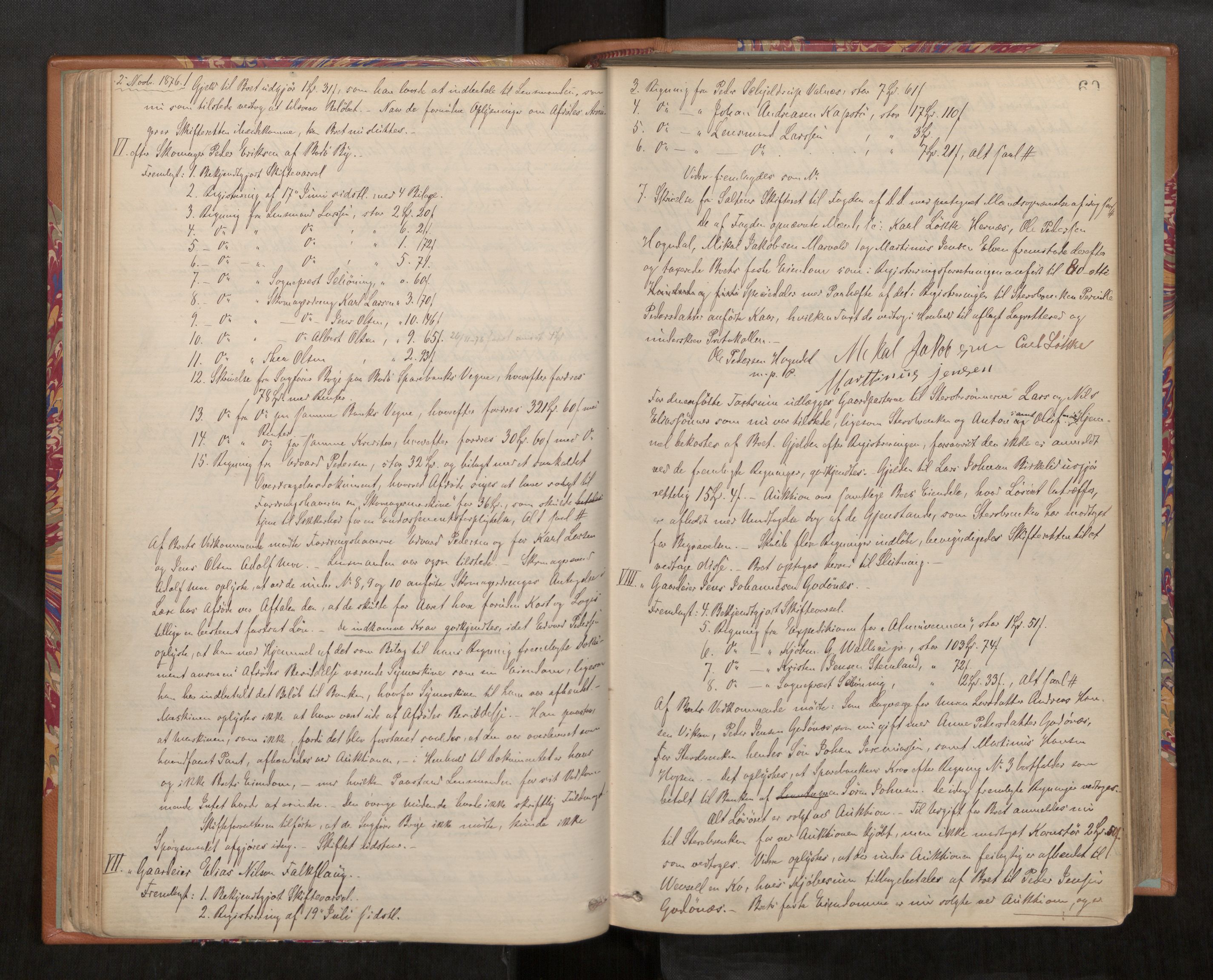 Salten sorenskriveri, AV/SAT-A-4578/1/3/3B/L0008: Skiftebehandlingsprotokoll, 1872-1891, s. 60