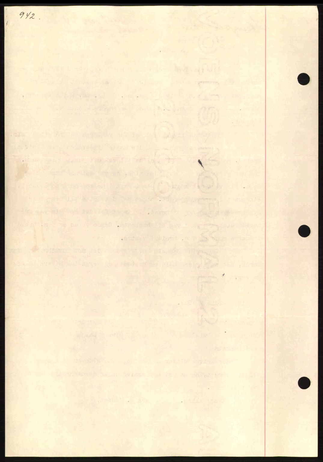 Nordmøre sorenskriveri, SAT/A-4132/1/2/2Ca: Pantebok nr. A86, 1939-1939, Dagboknr: 2181/1939