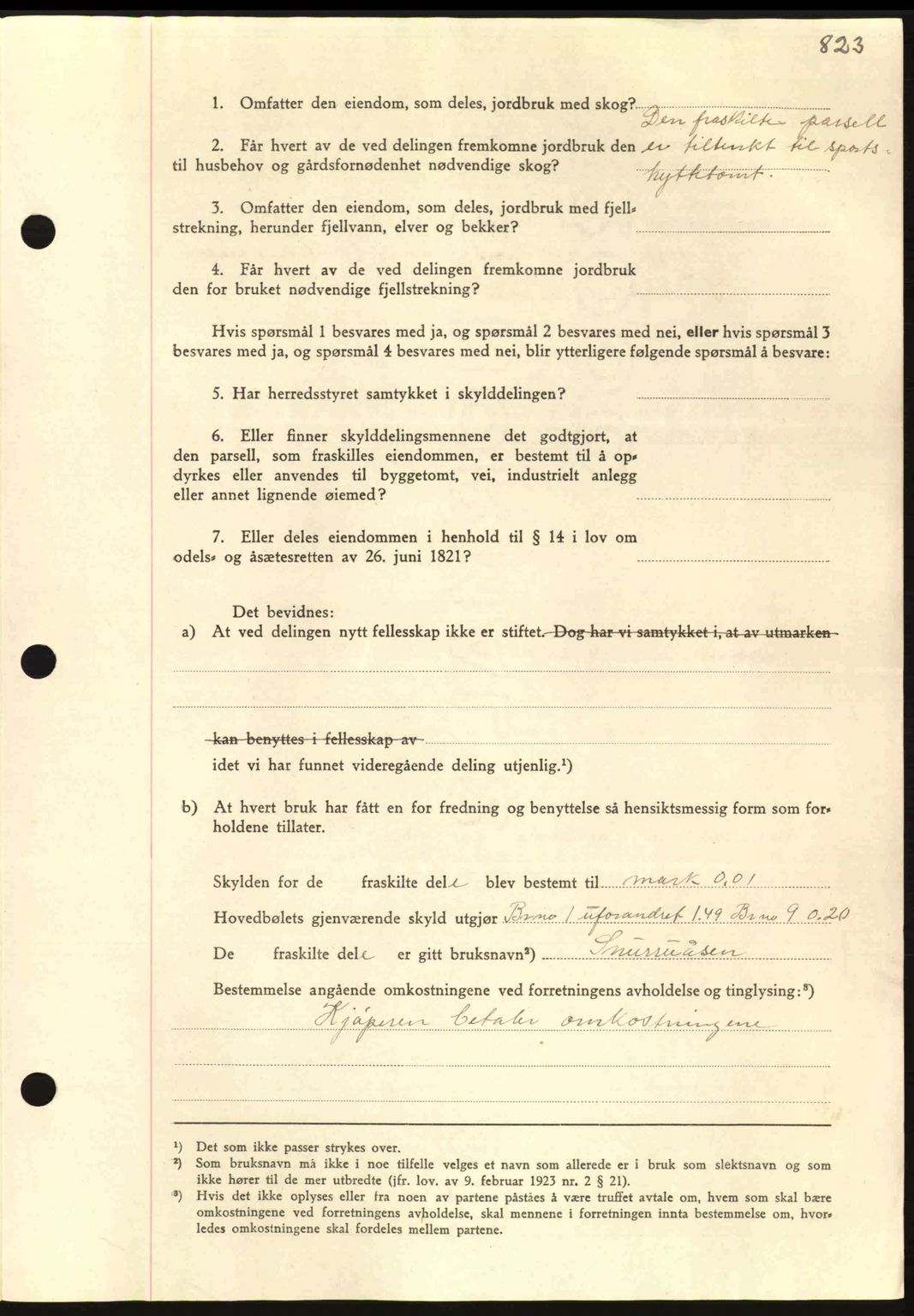 Nordmøre sorenskriveri, AV/SAT-A-4132/1/2/2Ca: Pantebok nr. A93, 1942-1942, Dagboknr: 2493/1942