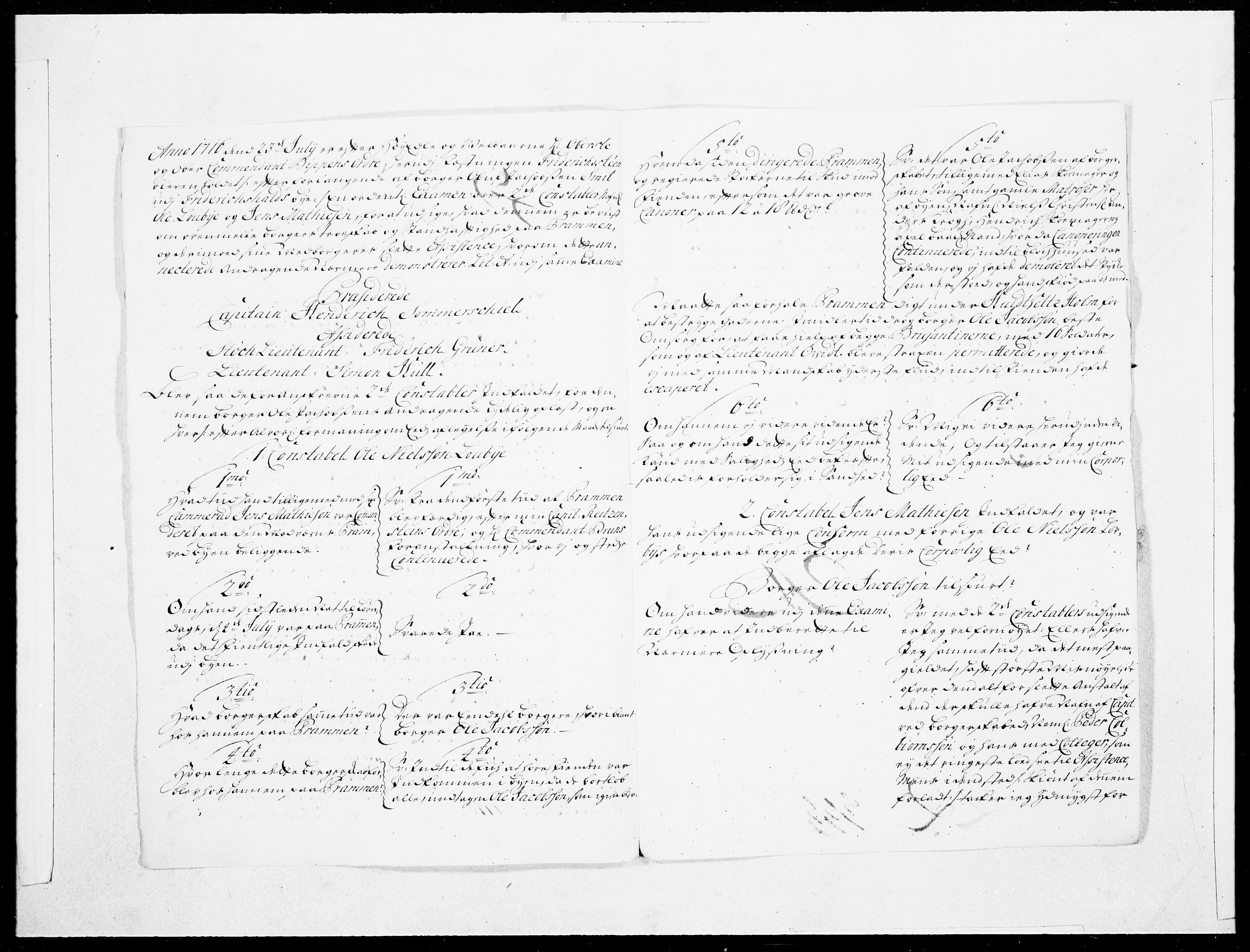 Danske Kanselli 1572-1799, AV/RA-EA-3023/F/Fc/Fcc/Fcca/L0079: Norske innlegg 1572-1799, 1716, s. 405