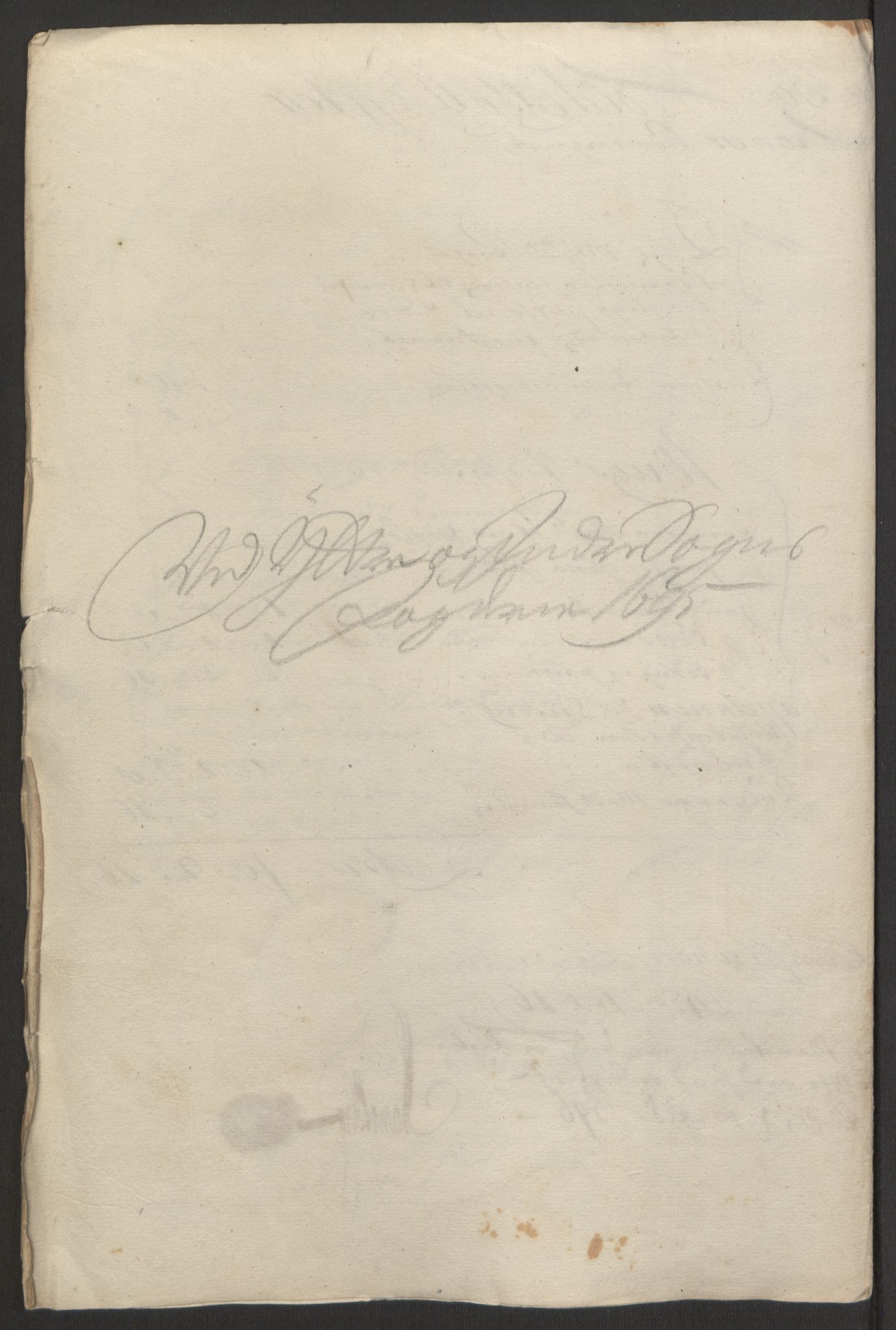 Rentekammeret inntil 1814, Reviderte regnskaper, Fogderegnskap, RA/EA-4092/R52/L3308: Fogderegnskap Sogn, 1695, s. 310