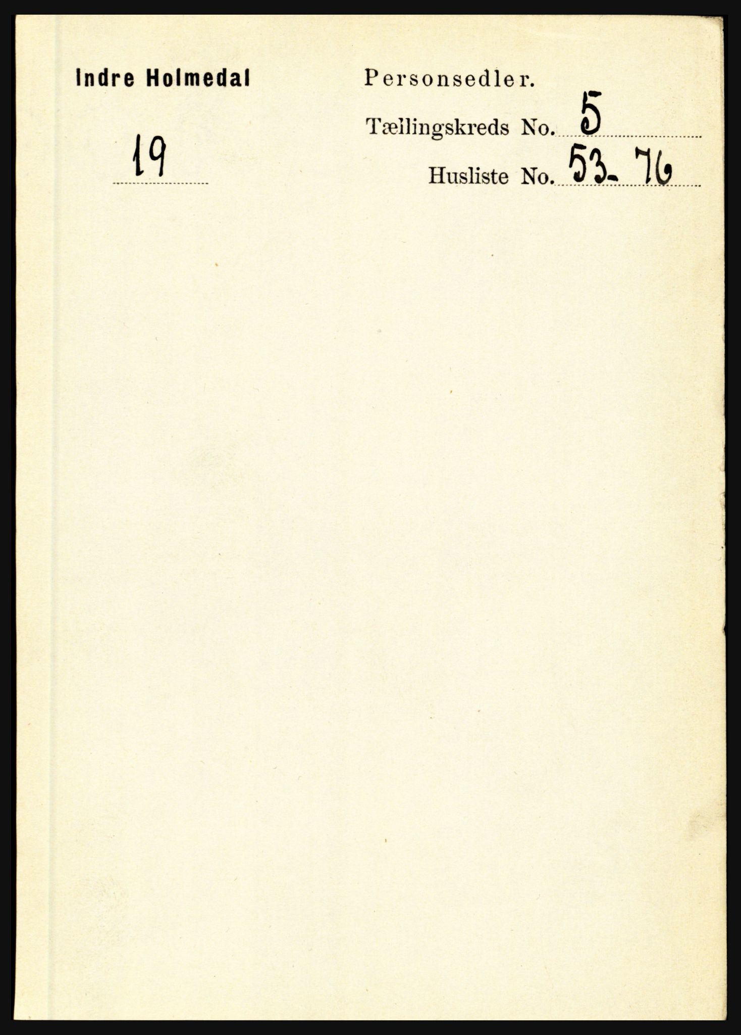 RA, Folketelling 1891 for 1430 Indre Holmedal herred, 1891, s. 2225