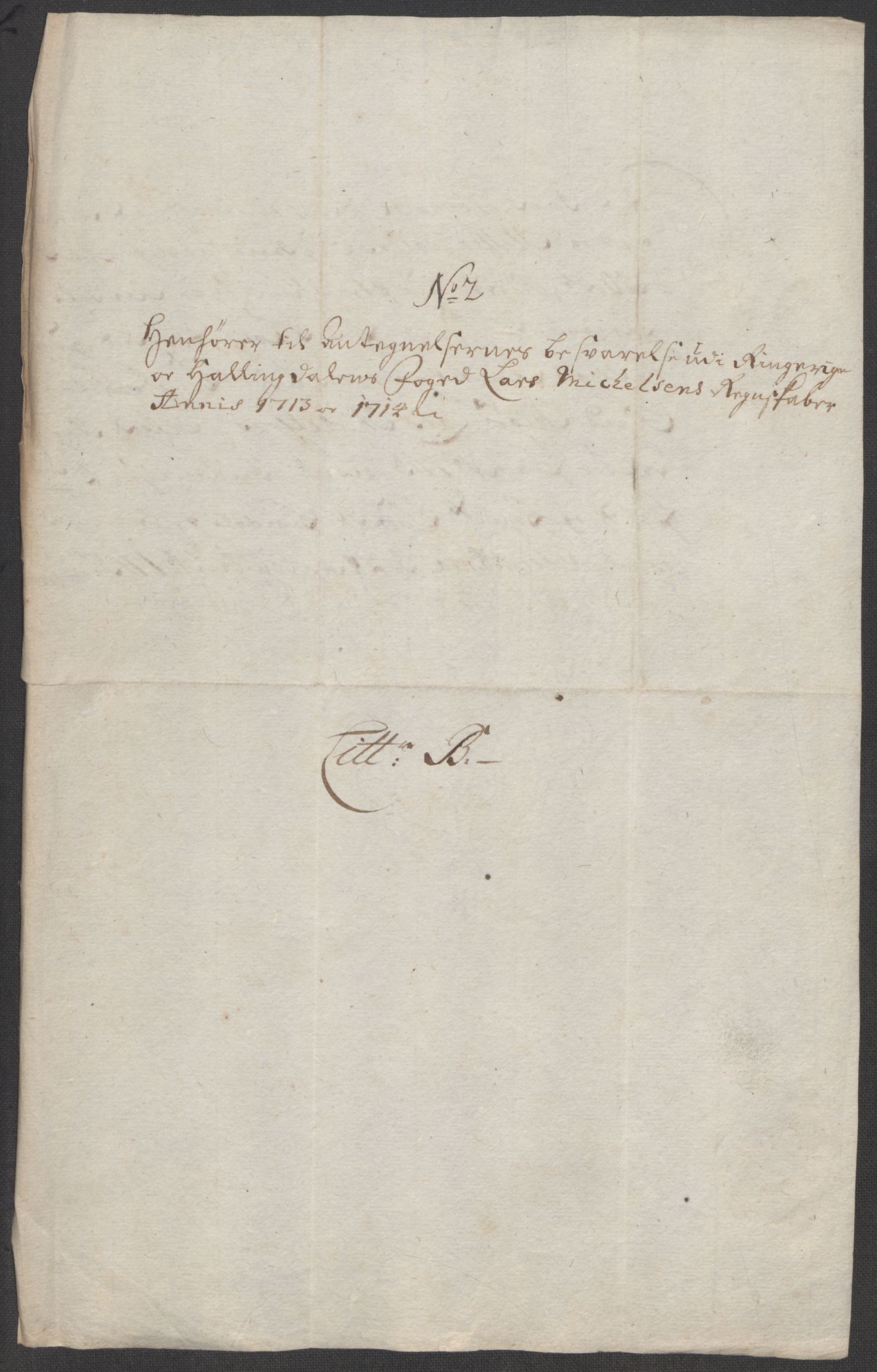 Rentekammeret inntil 1814, Reviderte regnskaper, Fogderegnskap, AV/RA-EA-4092/R23/L1472: Fogderegnskap Ringerike og Hallingdal, 1713-1714, s. 27