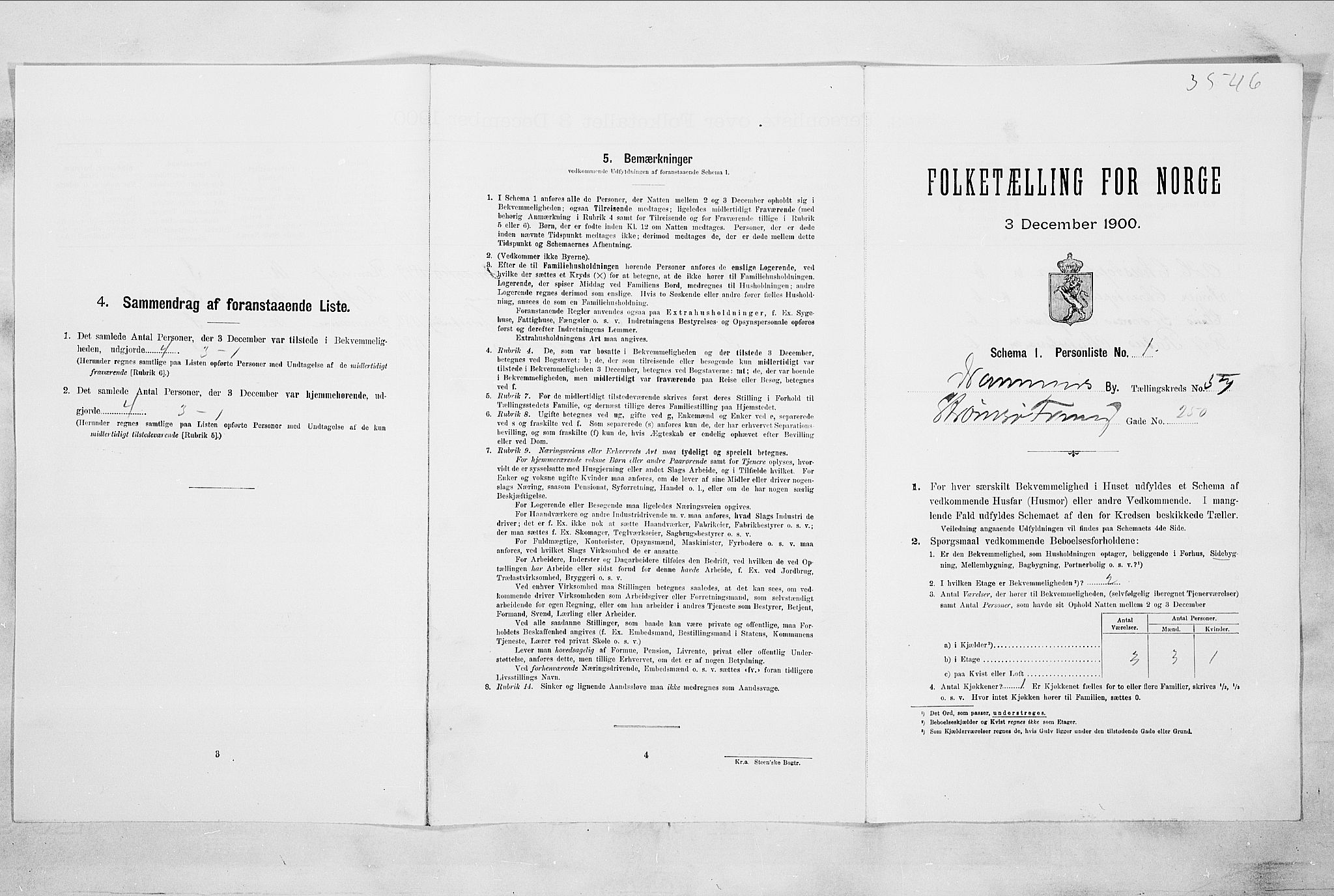 RA, Folketelling 1900 for 0602 Drammen kjøpstad, 1900, s. 9950