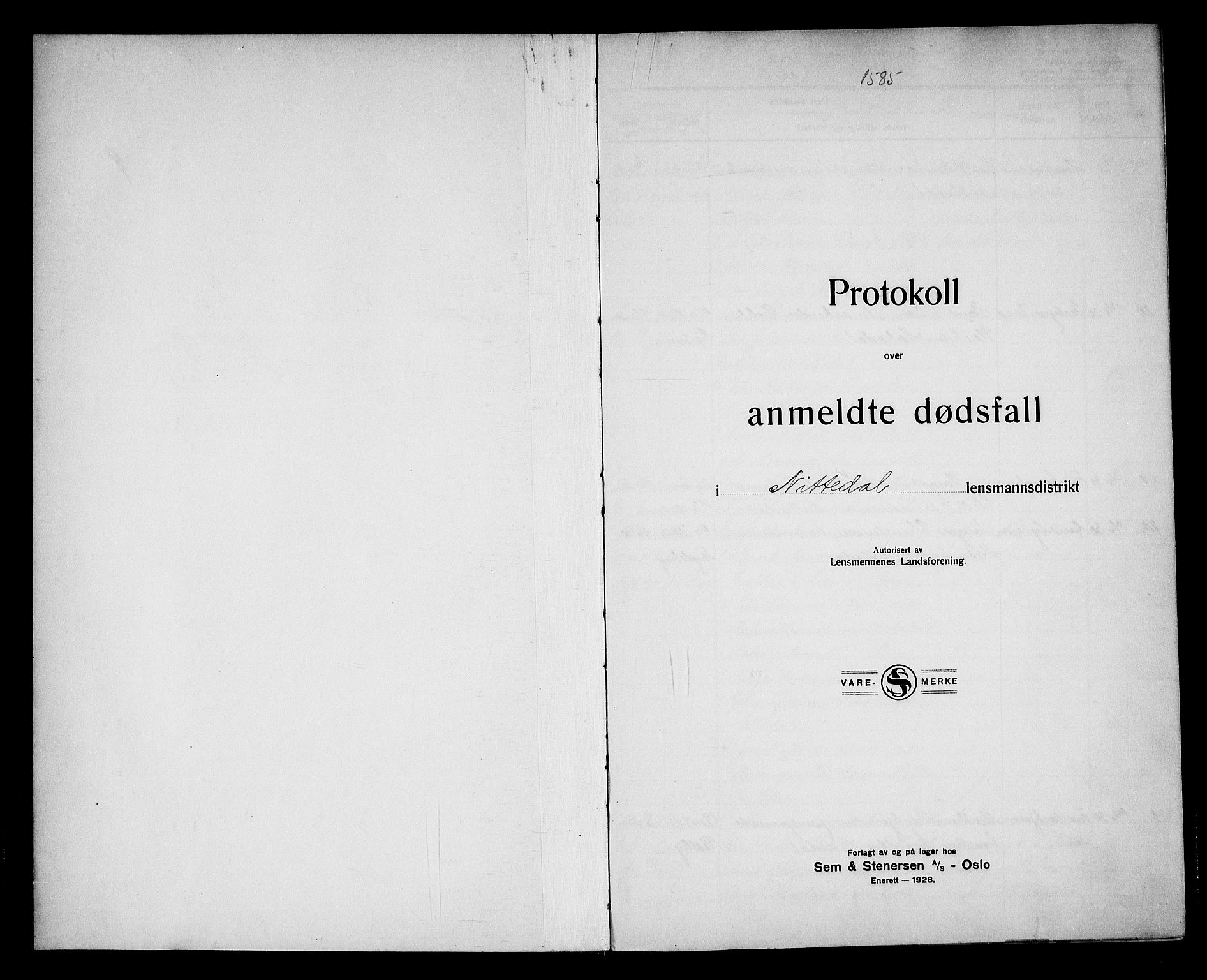 Nittedal lensmannskontor, SAO/A-10454/H/Ha/L0004: Dødsfallsprotokoll, 1930-1942