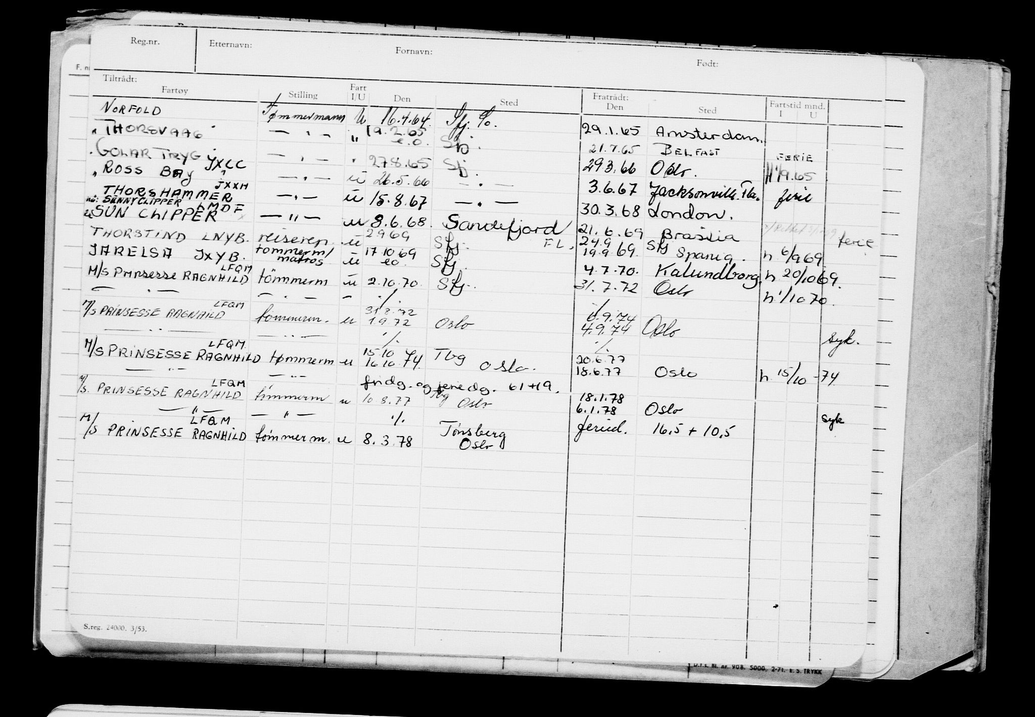 Direktoratet for sjømenn, AV/RA-S-3545/G/Gb/L0185: Hovedkort, 1920, s. 19