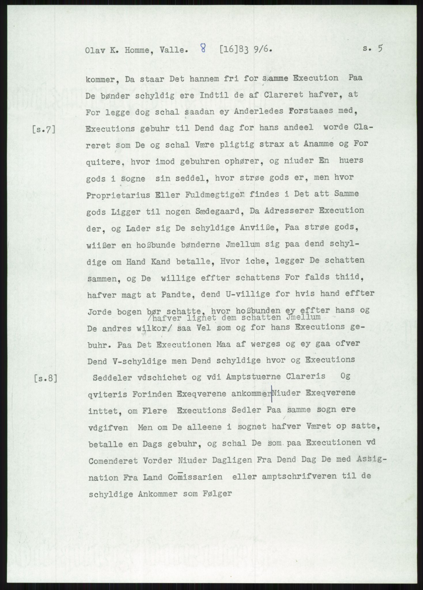 Samlinger til kildeutgivelse, Diplomavskriftsamlingen, AV/RA-EA-4053/H/Ha, s. 2492