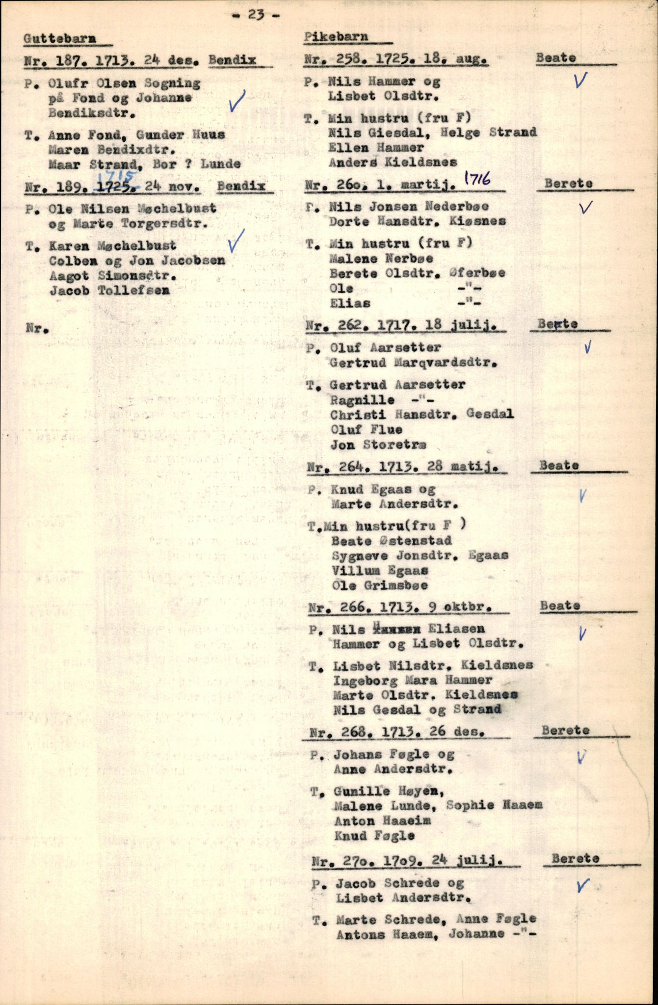 Samling av fulltekstavskrifter, SAB/FULLTEKST/B/14/0005: Jølster sokneprestembete, ministerialbok nr. A 1, 1696-1728, s. 24