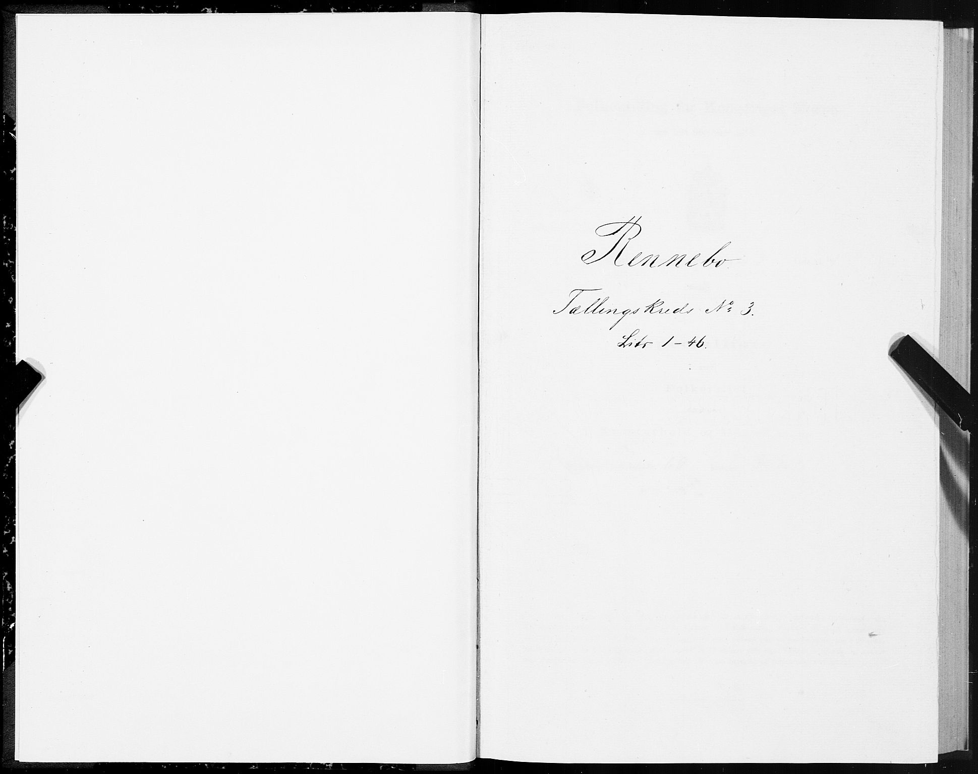 SAT, Folketelling 1875 for 1635P Rennebu prestegjeld, 1875