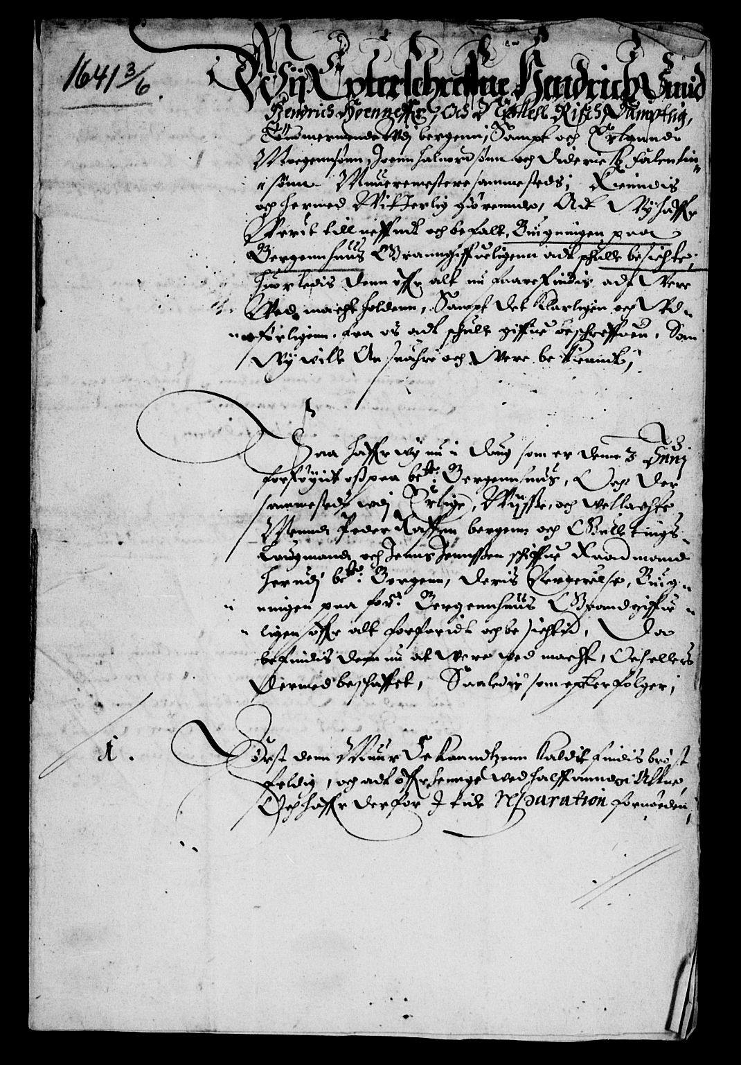 Rentekammeret inntil 1814, Reviderte regnskaper, Lensregnskaper, AV/RA-EA-5023/R/Rb/Rbt/L0087: Bergenhus len, 1640-1641