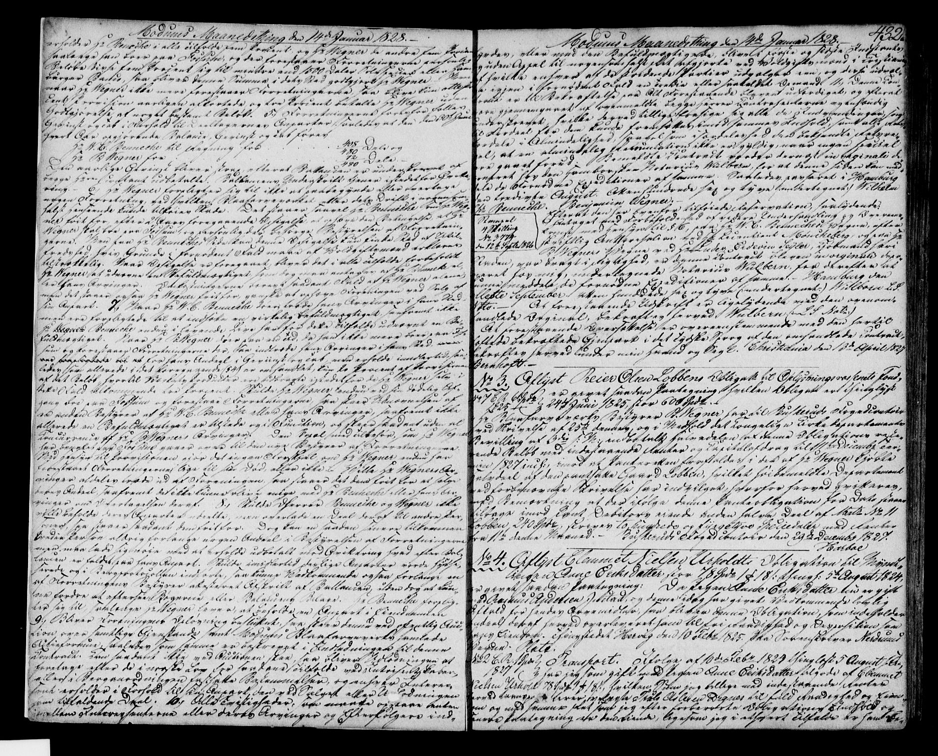 Eiker, Modum og Sigdal sorenskriveri, SAKO/A-123/G/Ga/Gaa/L0008b: Pantebok nr. I 8b, 1828-1830, s. 432