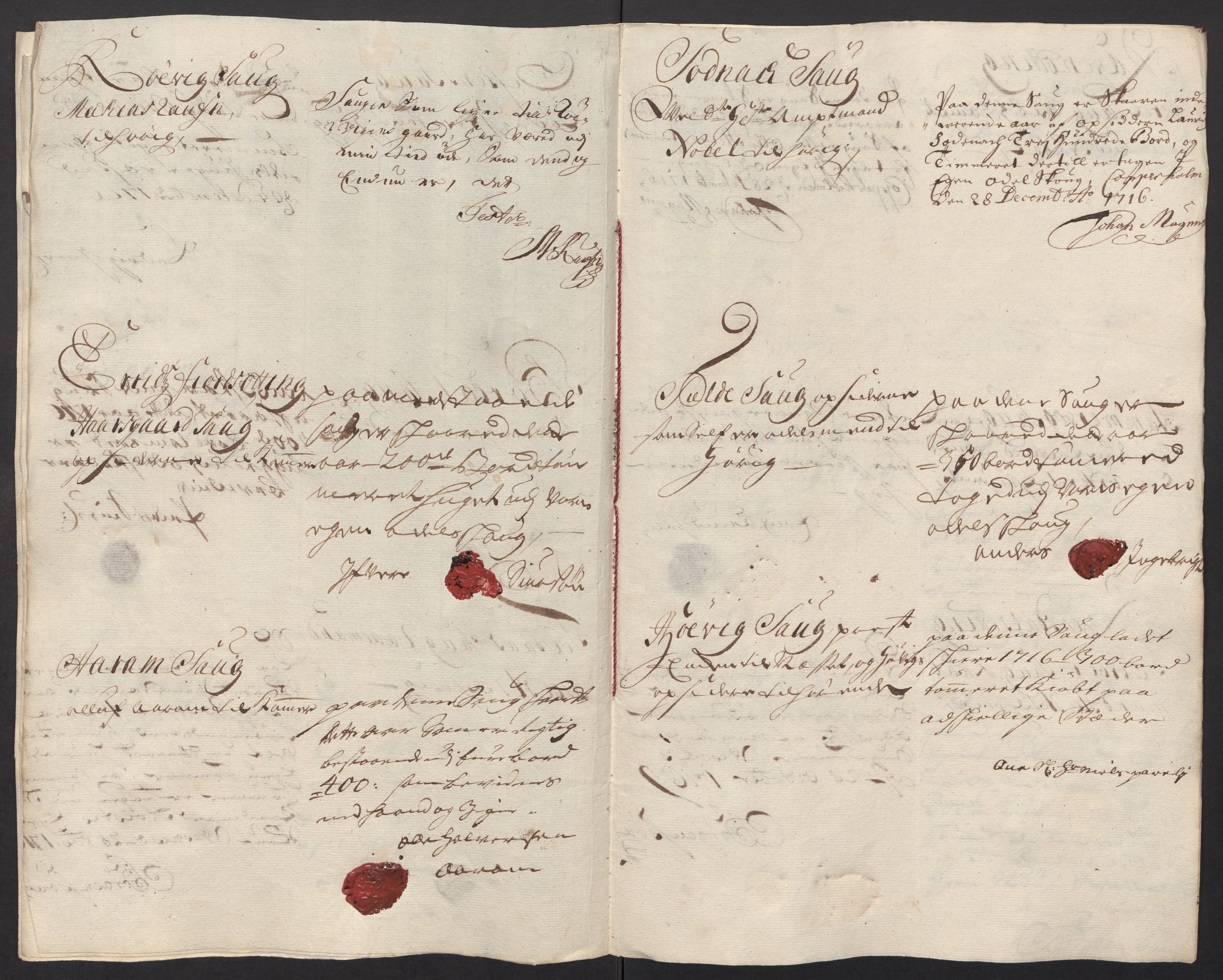 Rentekammeret inntil 1814, Reviderte regnskaper, Fogderegnskap, AV/RA-EA-4092/R55/L3663: Fogderegnskap Romsdal, 1715-1716, s. 350