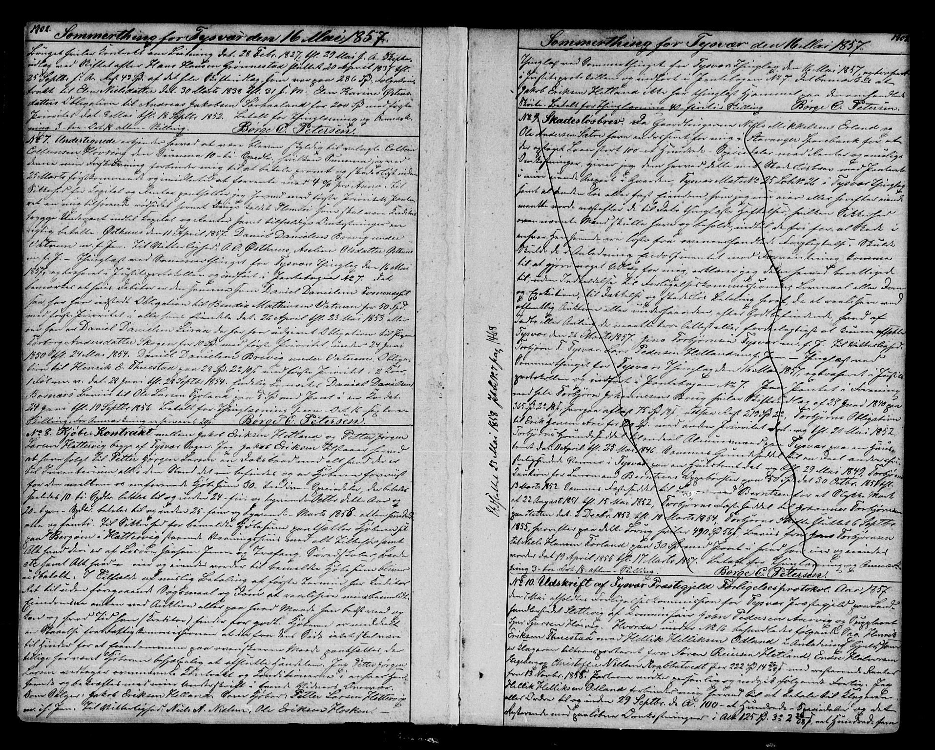 Karmsund sorenskriveri, SAST/A-100311/01/II/IIB/L0014: Pantebok nr. 7B, 1857-1861, s. 1302-1303