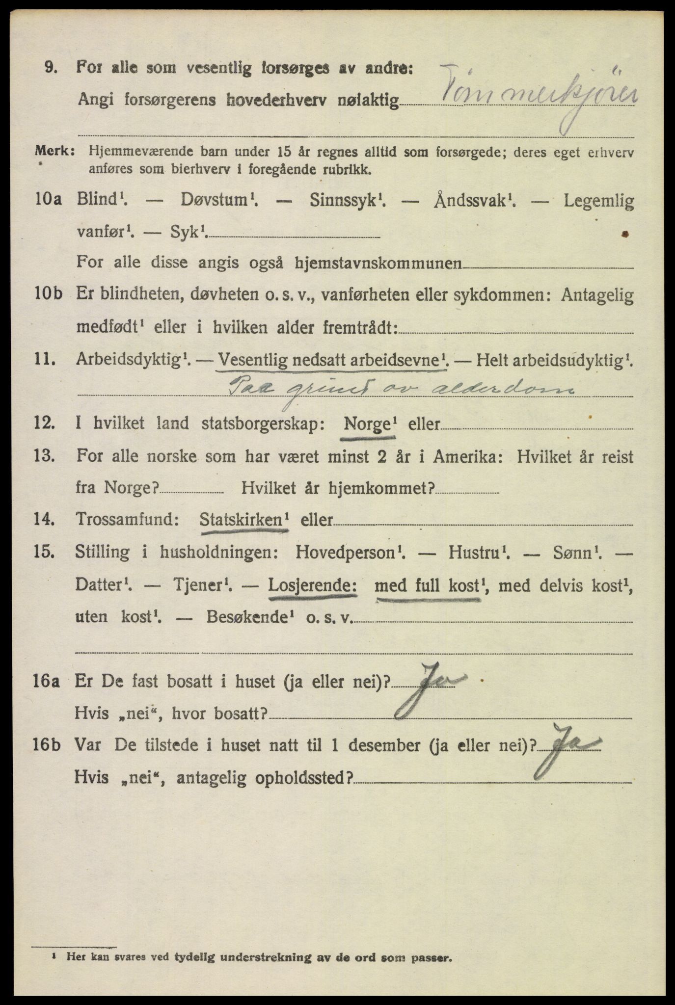 SAH, Folketelling 1920 for 0428 Trysil herred, 1920, s. 5376