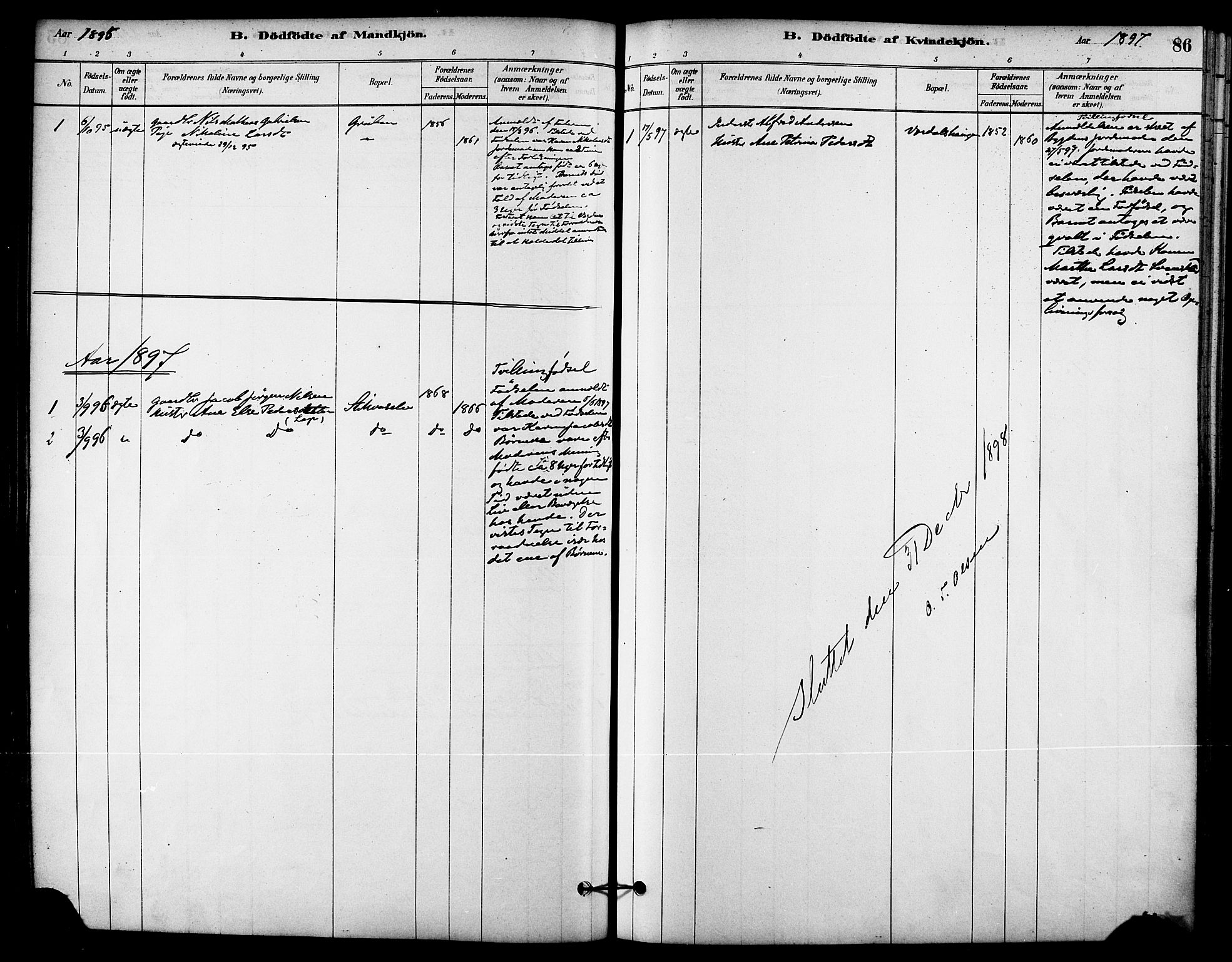 Ministerialprotokoller, klokkerbøker og fødselsregistre - Nordland, SAT/A-1459/823/L0325: Ministerialbok nr. 823A02, 1878-1898, s. 86