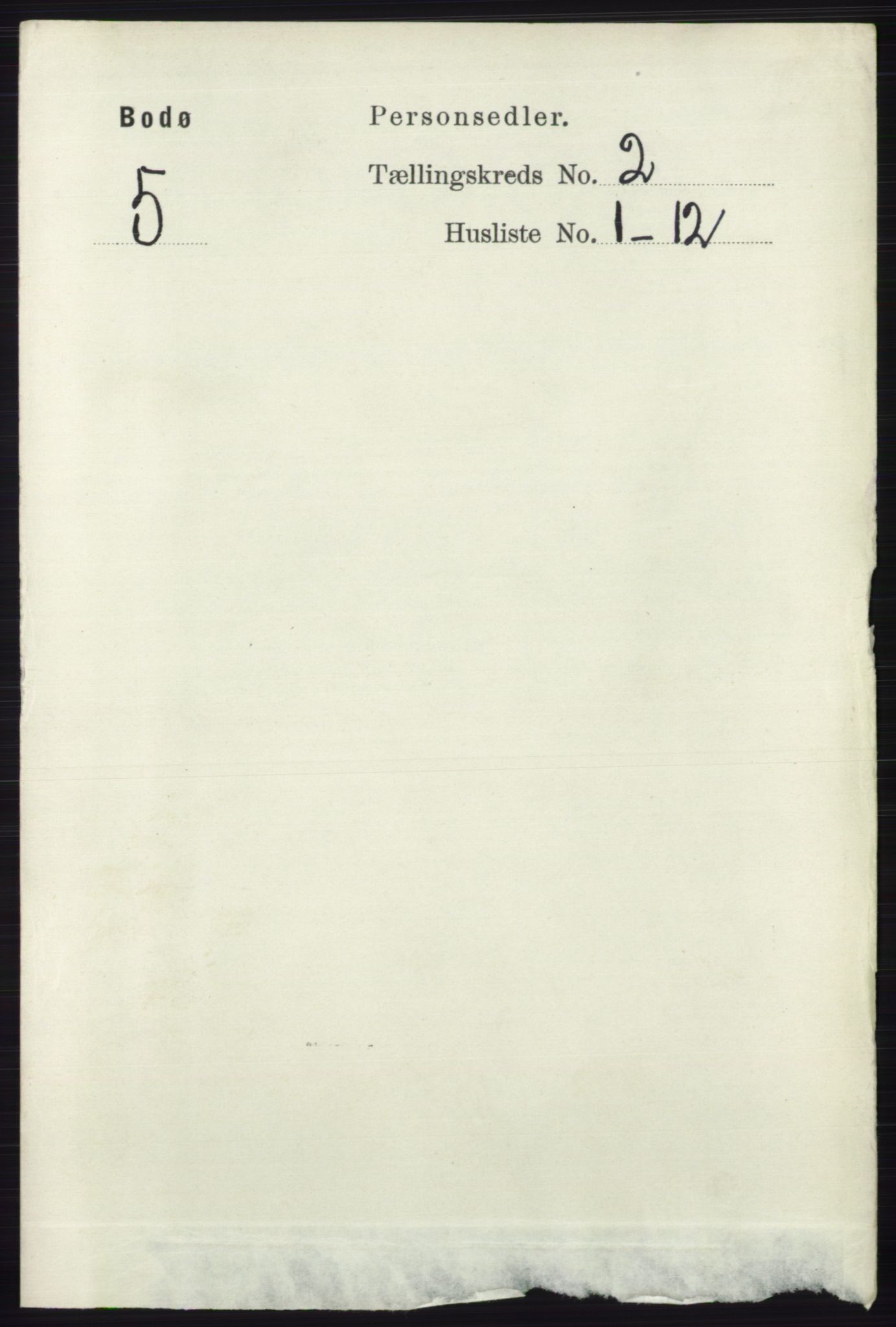 RA, Folketelling 1891 for 1804 Bodø kjøpstad, 1891, s. 988