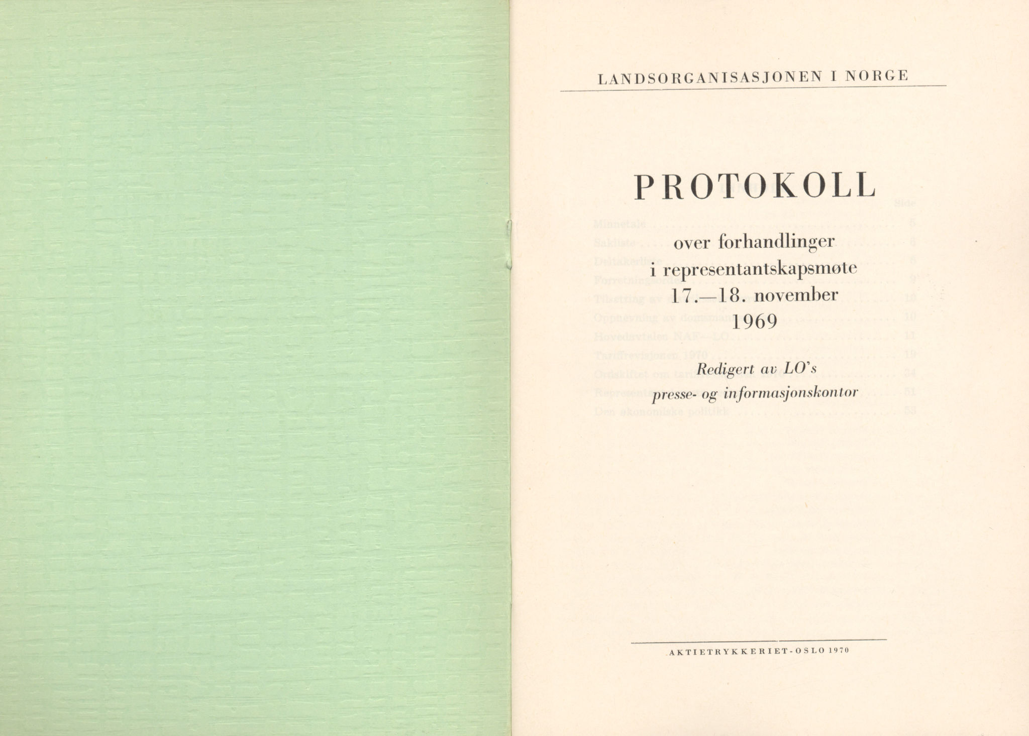 Landsorganisasjonen i Norge, AAB/ARK-1579, 1953-1977, s. 709