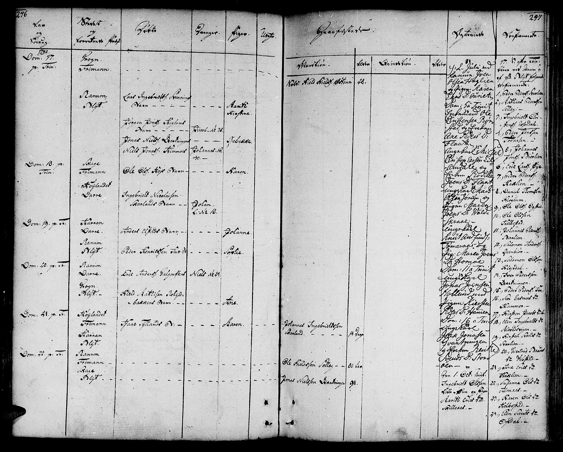 Ministerialprotokoller, klokkerbøker og fødselsregistre - Nord-Trøndelag, AV/SAT-A-1458/764/L0544: Ministerialbok nr. 764A04, 1780-1798, s. 246-247