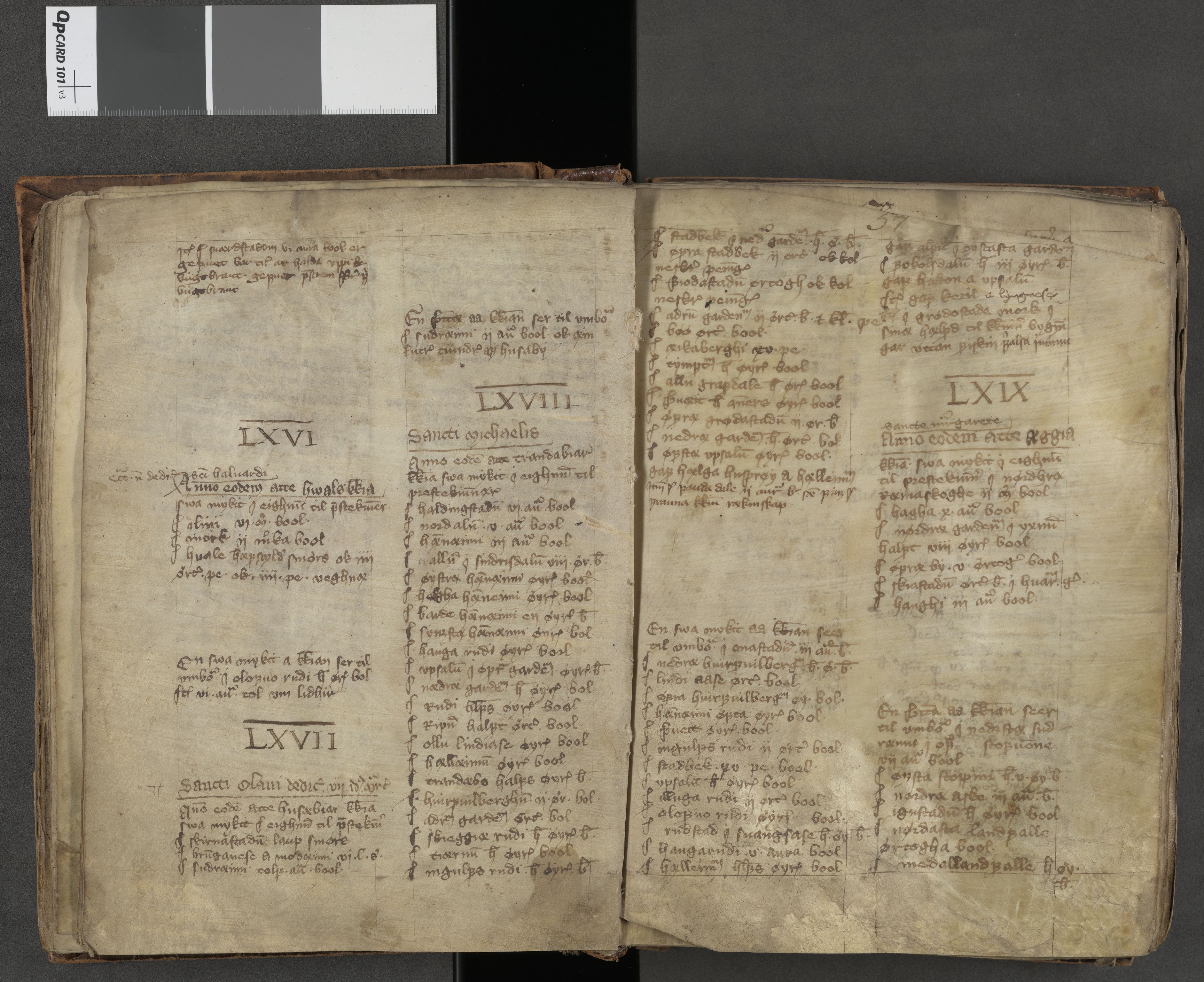 Riksarkivets diplomsamling, AV/RA-EA-5965/F05/L0242: NRA AM 328 fol., 1390-1400, s. 56b-57a