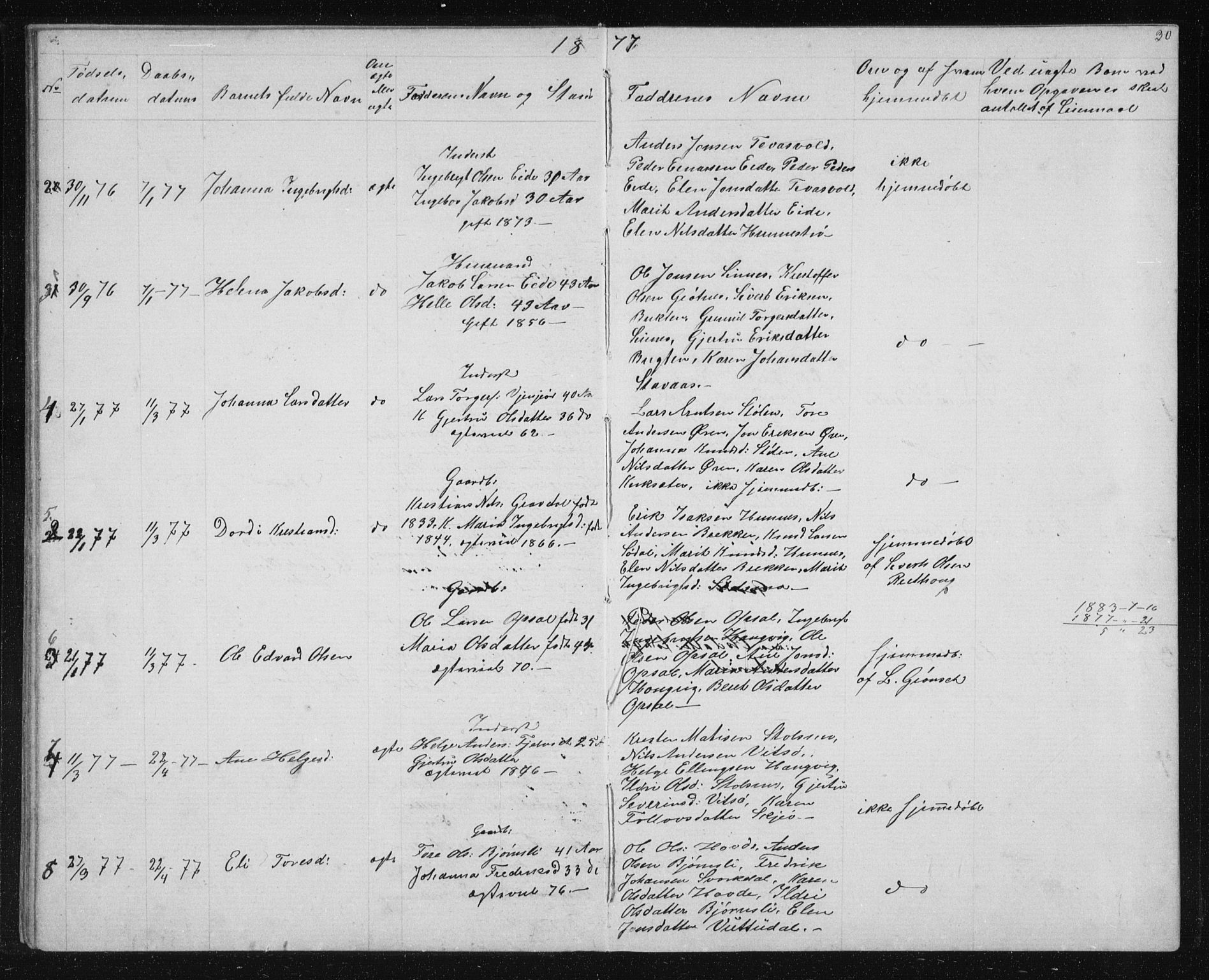 Ministerialprotokoller, klokkerbøker og fødselsregistre - Sør-Trøndelag, SAT/A-1456/631/L0513: Klokkerbok nr. 631C01, 1869-1879, s. 30