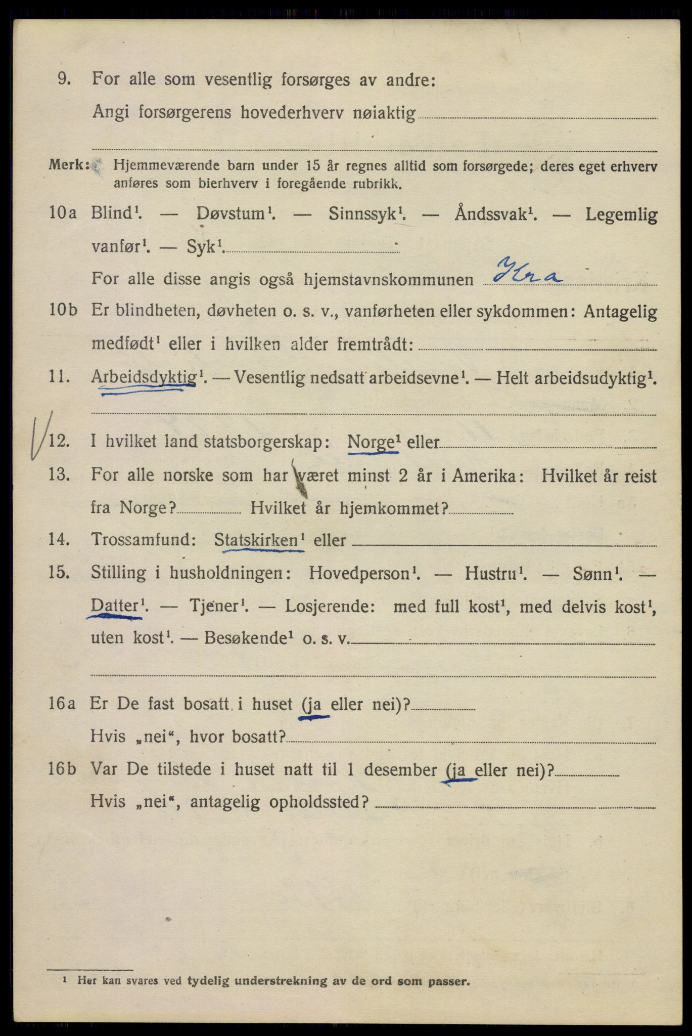 SAO, Folketelling 1920 for 0301 Kristiania kjøpstad, 1920, s. 569154