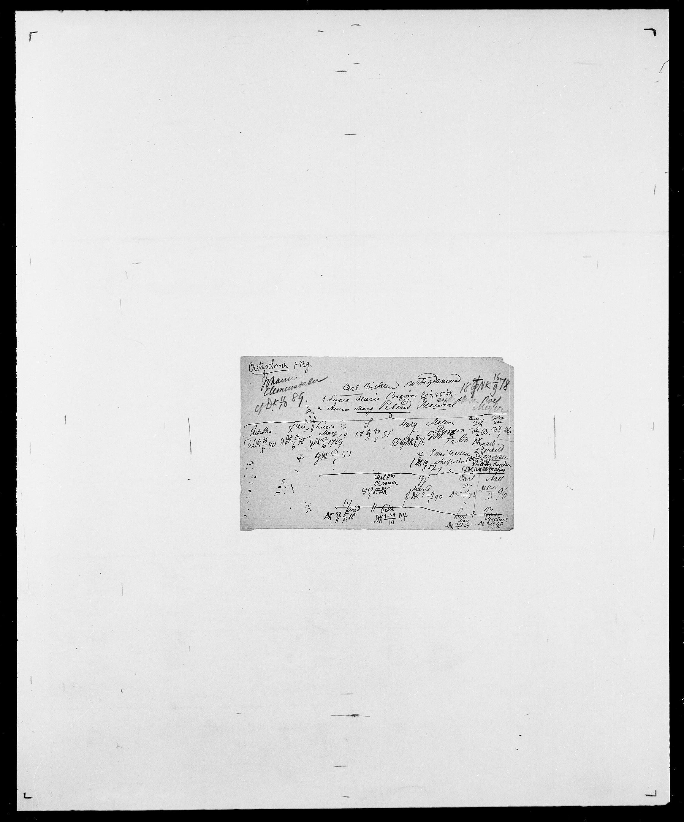 Delgobe, Charles Antoine - samling, SAO/PAO-0038/D/Da/L0008: Capjon - Dagenbolt, s. 611