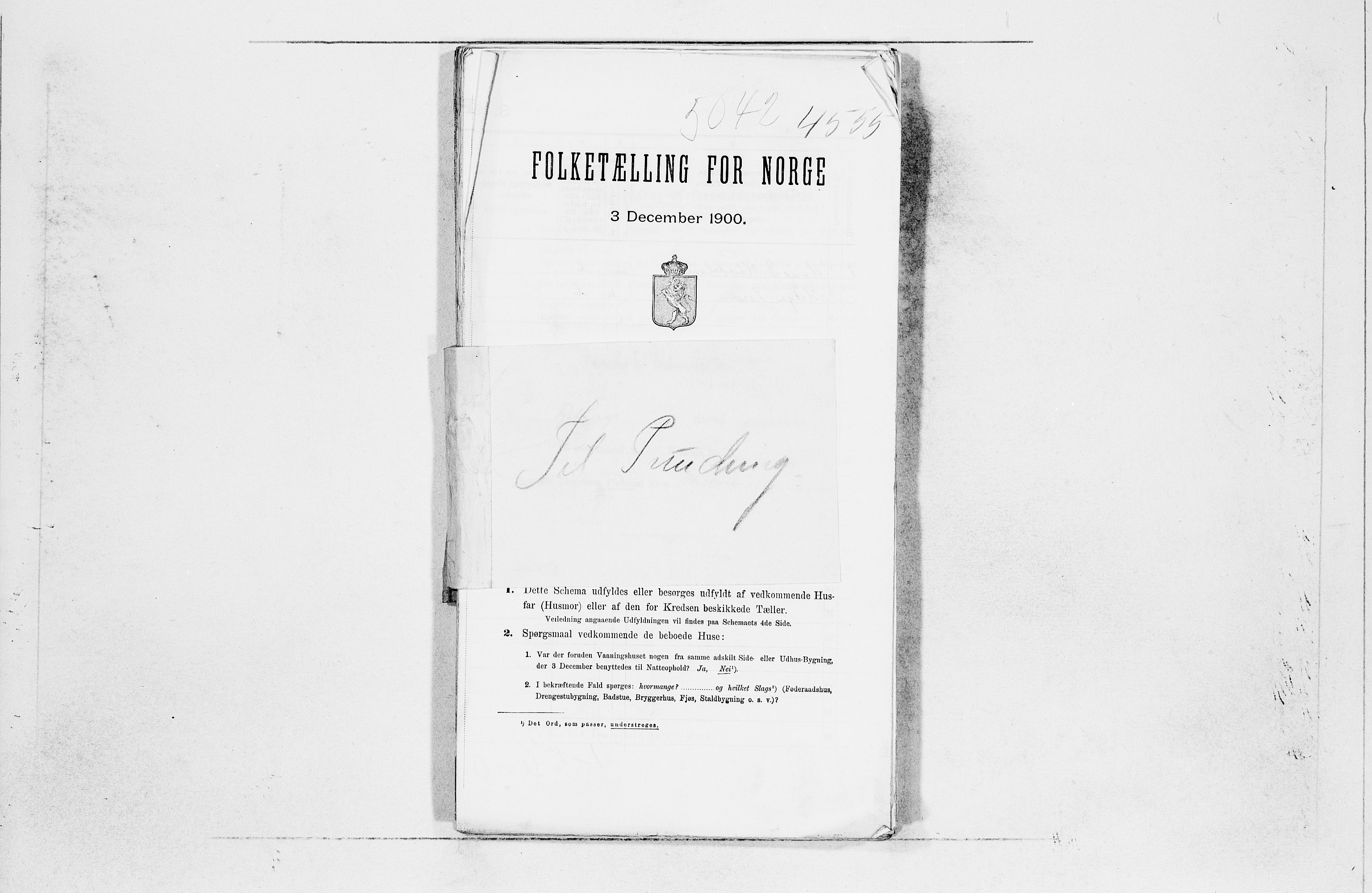 SAB, Folketelling 1900 for 1213 Fjelberg herred, 1900, s. 29