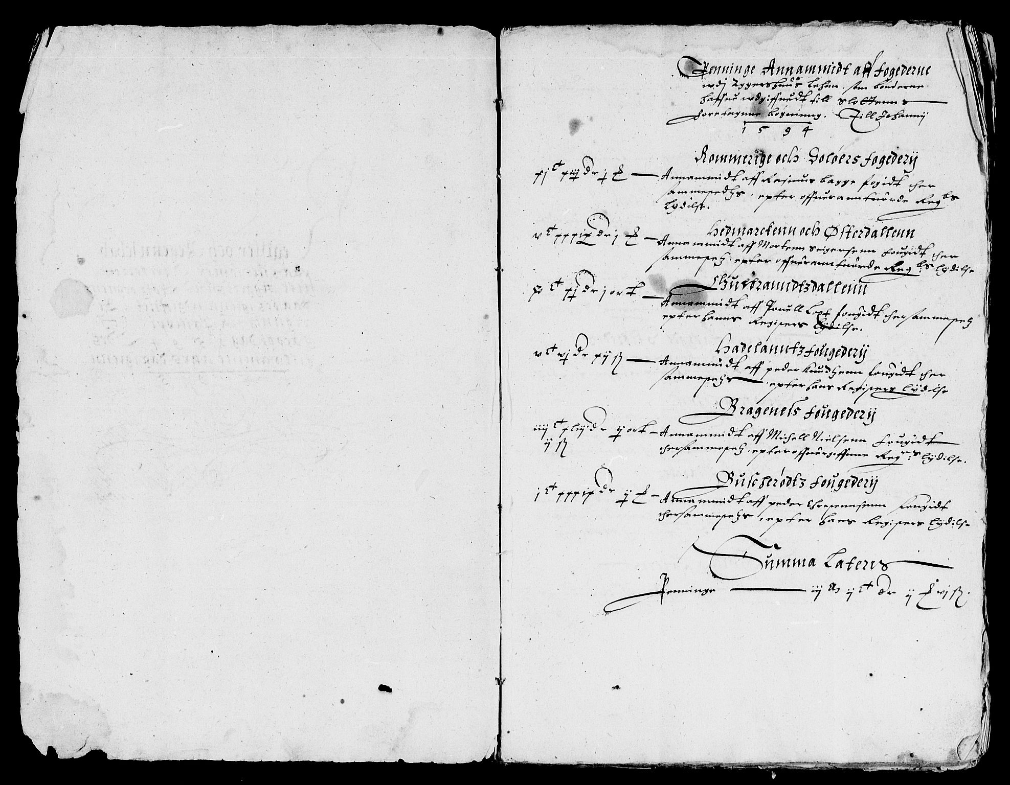Rentekammeret inntil 1814, Reviderte regnskaper, Lensregnskaper, RA/EA-5023/R/Rb/Rba/L0007: Akershus len, 1588-1597