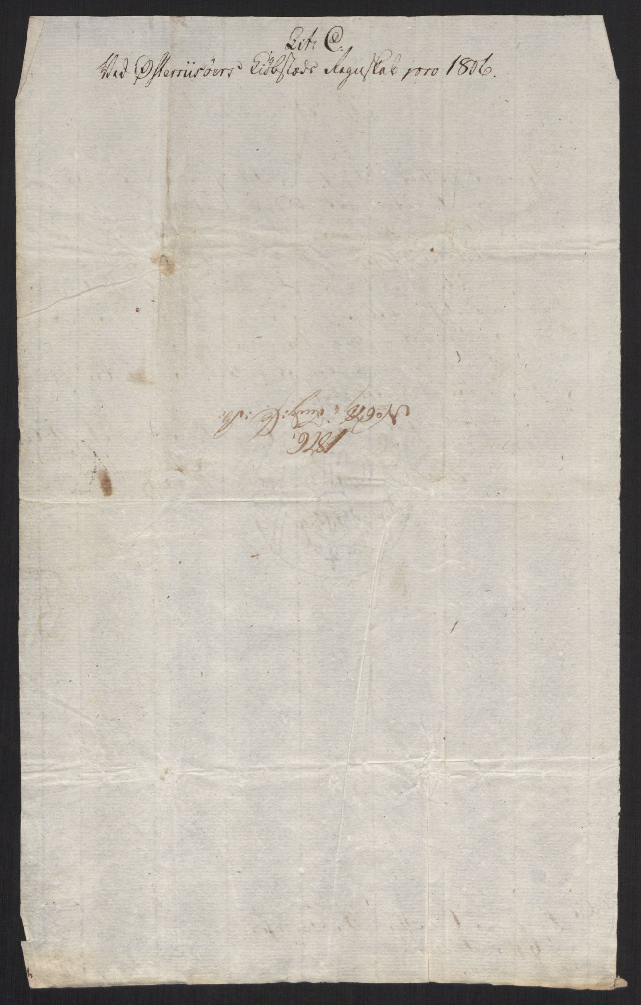 Danske Kanselli 1800-1814, AV/RA-EA-3024/K/Kk/Kka/Kkac/L0237: Kjøpstadregnskap Øster Risør, 1805-1810, s. 333