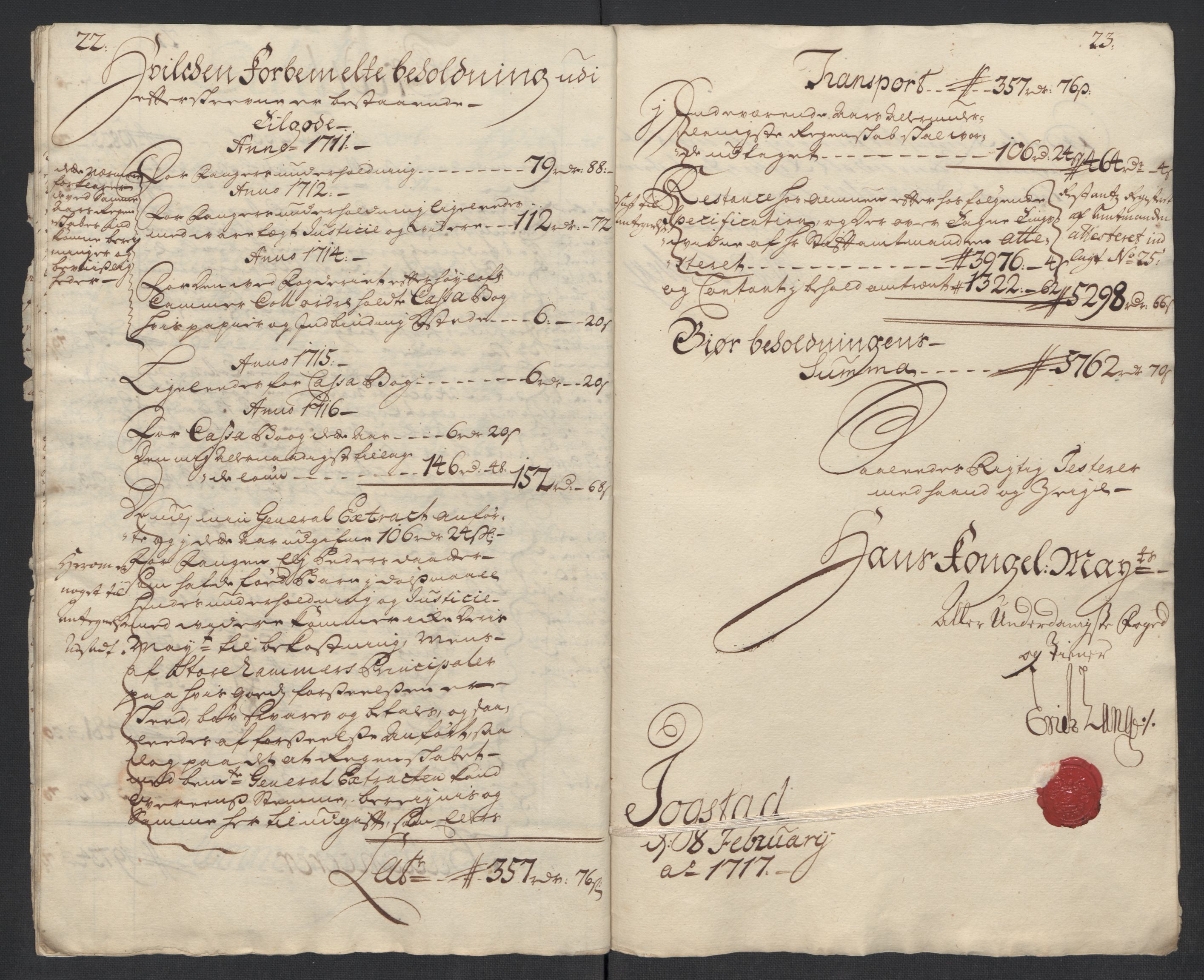 Rentekammeret inntil 1814, Reviderte regnskaper, Fogderegnskap, AV/RA-EA-4092/R16/L1055: Fogderegnskap Hedmark, 1716, s. 14