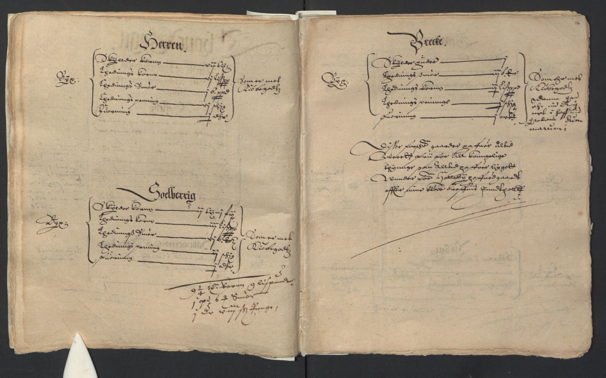 Stattholderembetet 1572-1771, RA/EA-2870/Ek/L0007/0001: Jordebøker til utlikning av rosstjeneste 1624-1626: / Adelsjordebøker, 1624-1625, s. 130