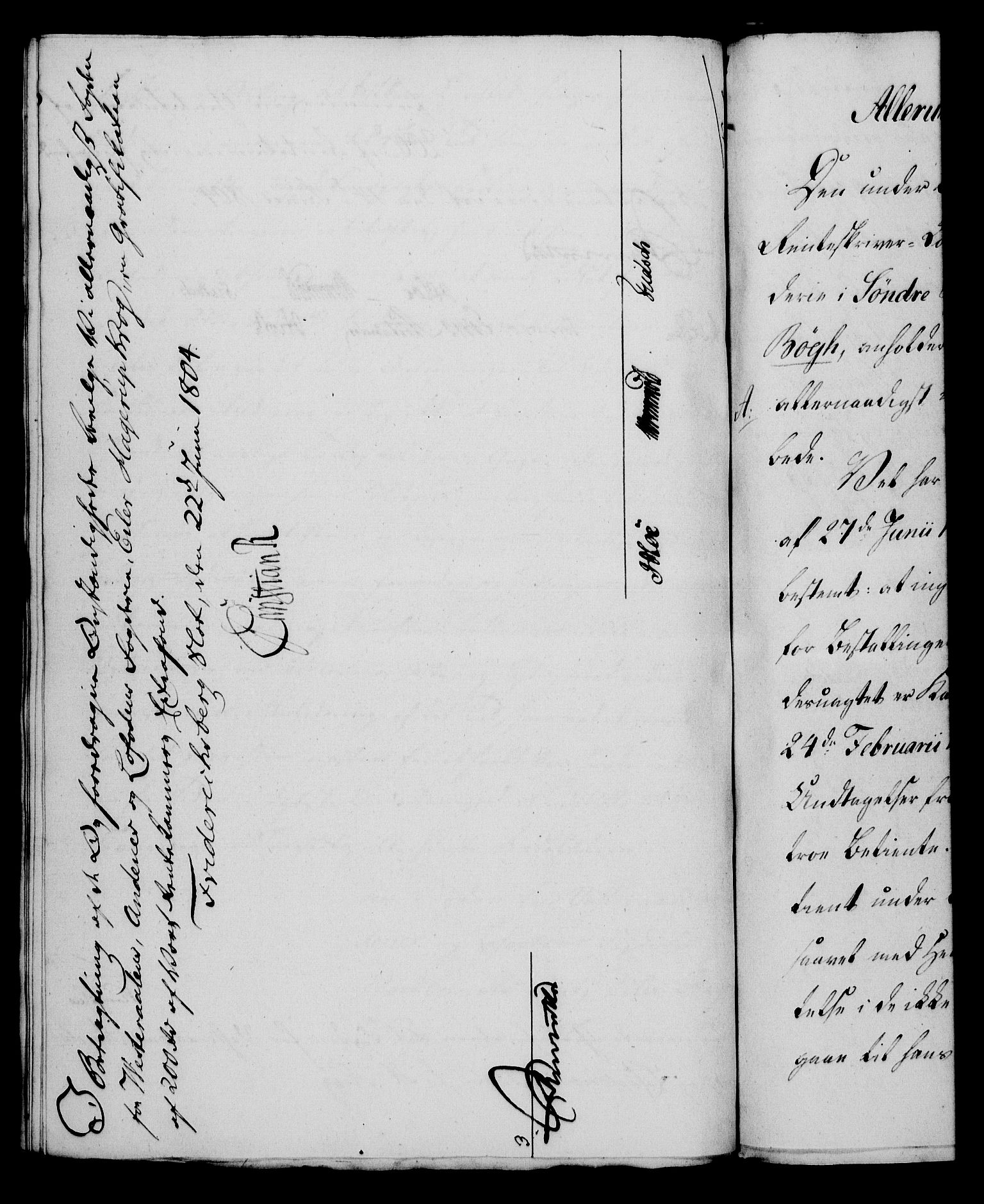 Rentekammeret, Kammerkanselliet, RA/EA-3111/G/Gf/Gfa/L0086: Norsk relasjons- og resolusjonsprotokoll (merket RK 52.86), 1804, s. 579