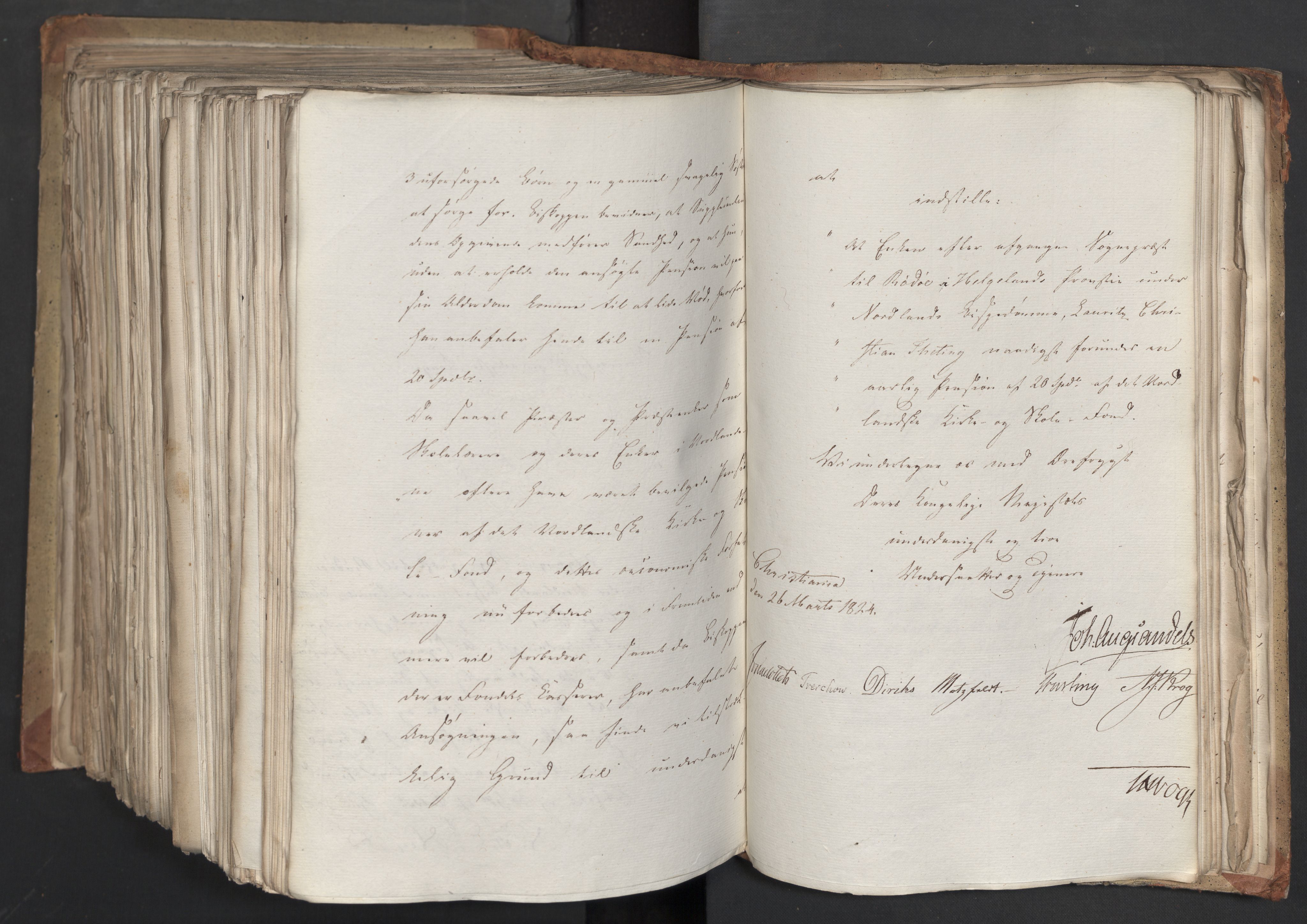 Statsrådsavdelingen i Stockholm, AV/RA-S-1003/D/Da/L0037: Regjeringsinnstillinger nr. 1115-1403, 1824, s. 714