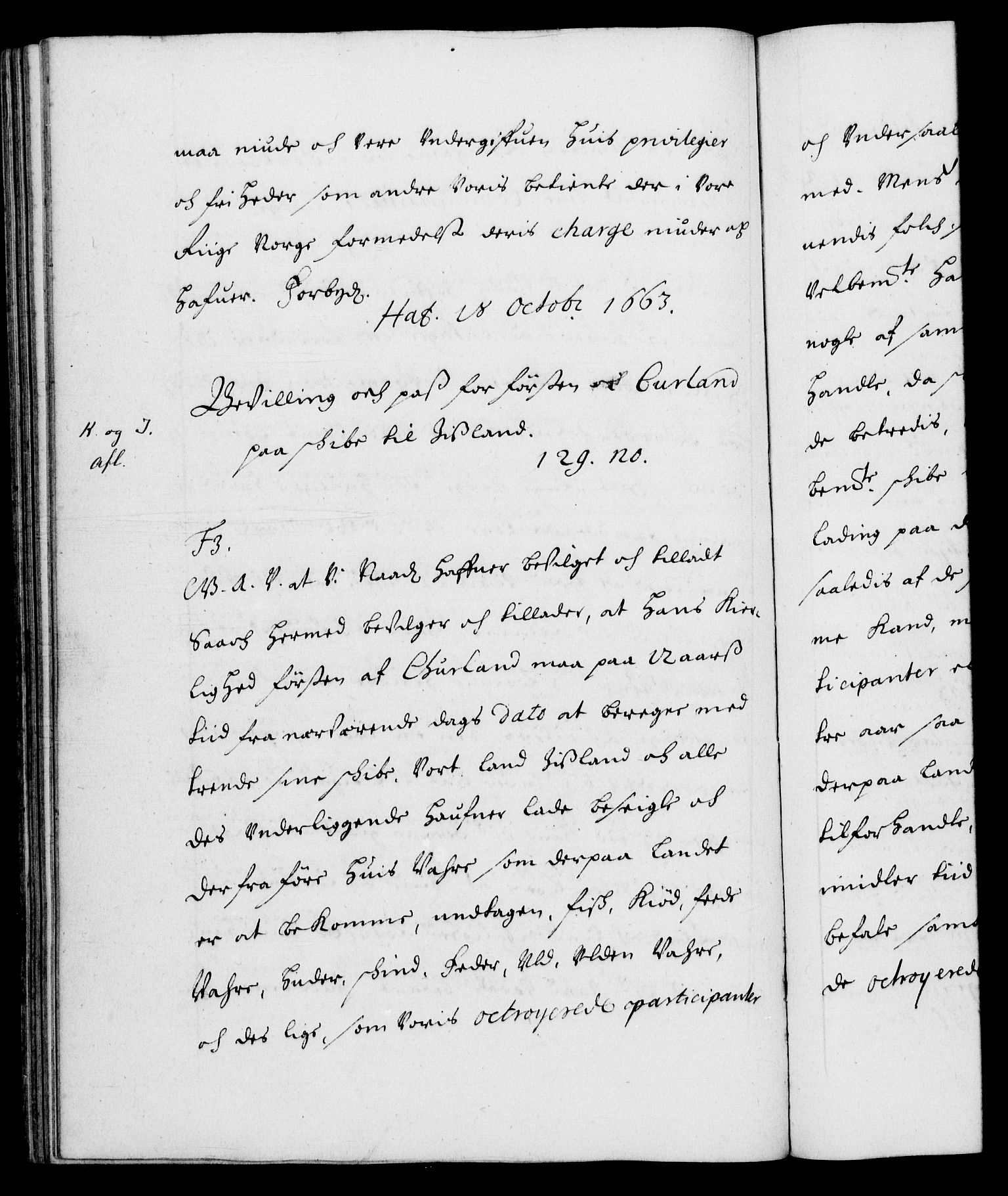Danske Kanselli 1572-1799, AV/RA-EA-3023/F/Fc/Fca/Fcaa/L0010: Norske registre (mikrofilm), 1660-1670, s. 380b