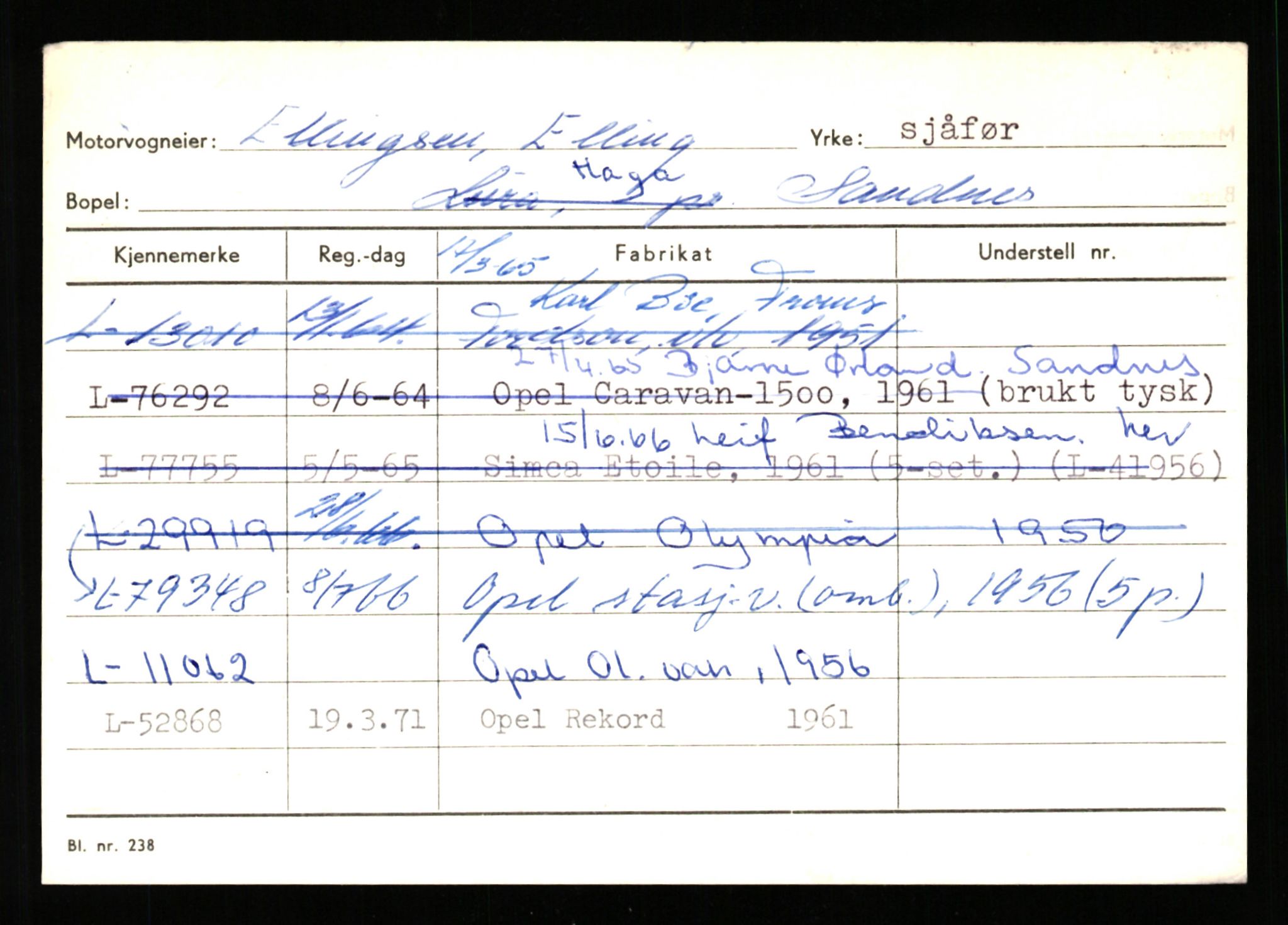 Stavanger trafikkstasjon, SAST/A-101942/0/H/L0007: Egerøy - Eppeland, 1930-1971, s. 2081