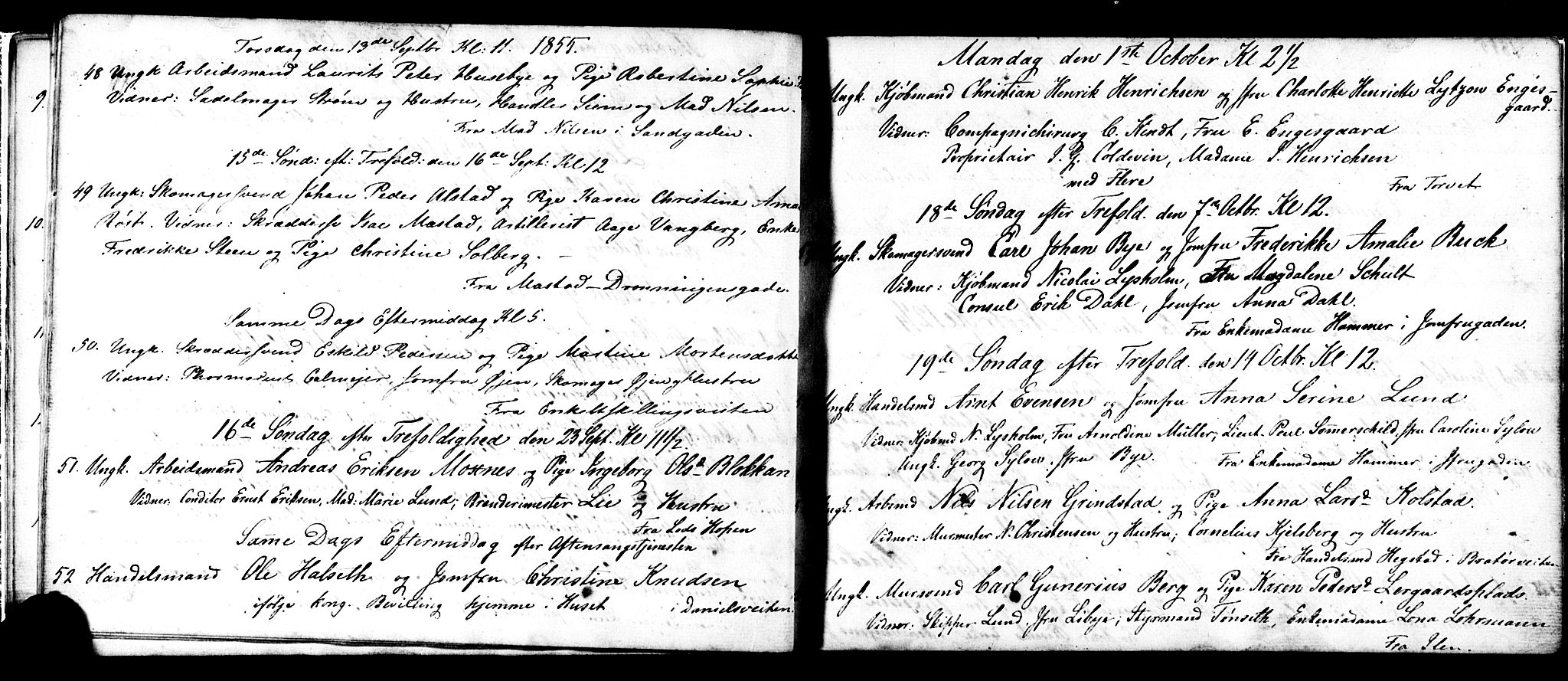 Ministerialprotokoller, klokkerbøker og fødselsregistre - Sør-Trøndelag, AV/SAT-A-1456/601/L0089: Klokkerbok nr. 601C07, 1854-1877