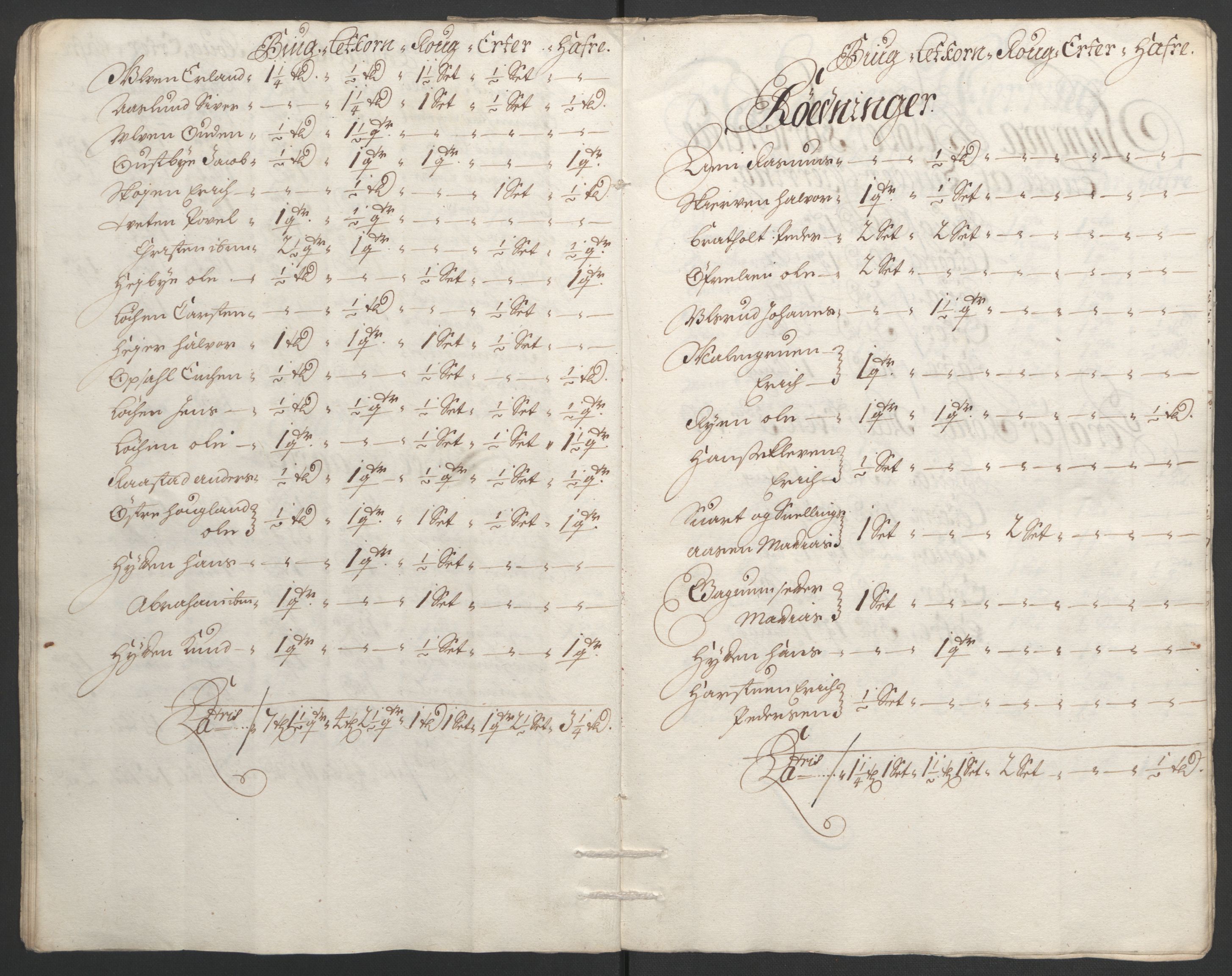 Rentekammeret inntil 1814, Reviderte regnskaper, Fogderegnskap, AV/RA-EA-4092/R18/L1292: Fogderegnskap Hadeland, Toten og Valdres, 1693-1694, s. 222
