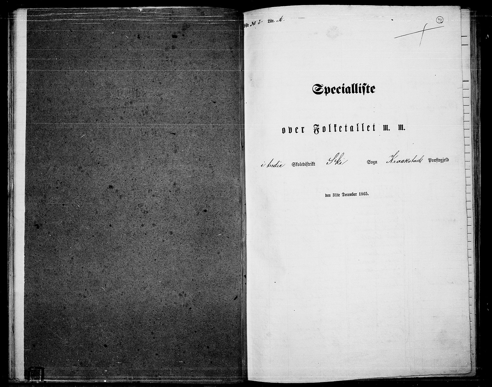 RA, Folketelling 1865 for 0212P Kråkstad prestegjeld, 1865, s. 65