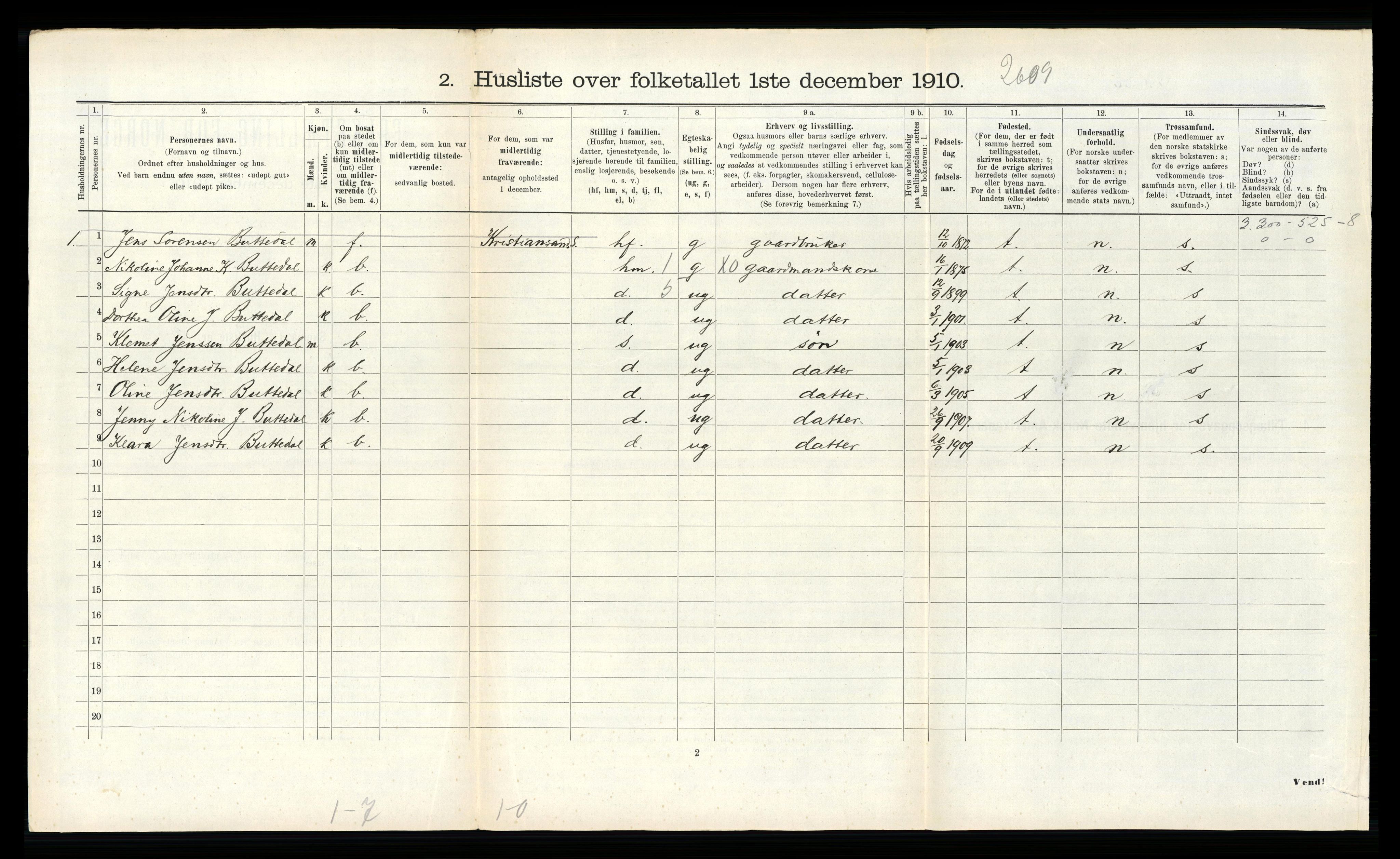 RA, Folketelling 1910 for 1429 Ytre Holmedal herred, 1910, s. 981