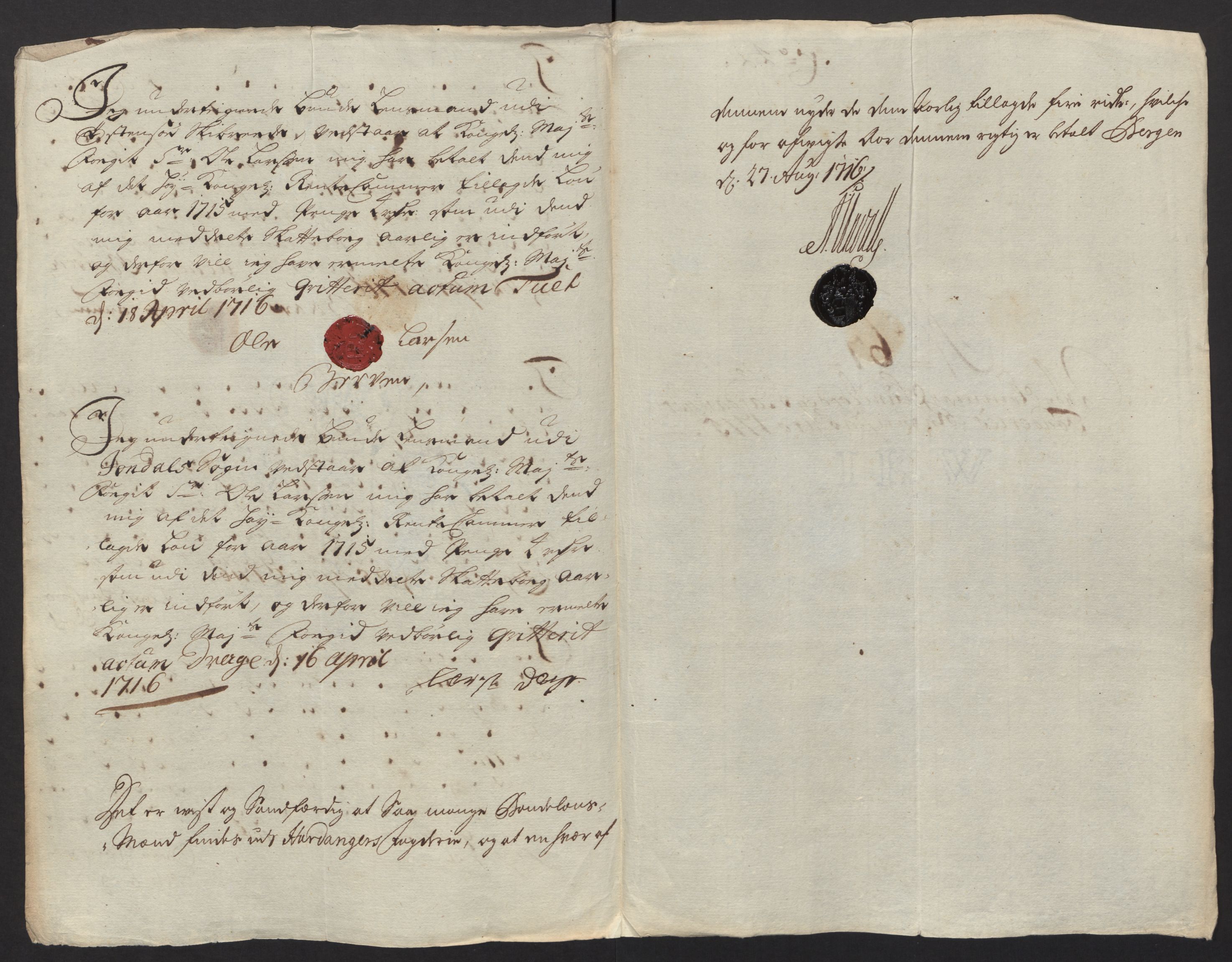 Rentekammeret inntil 1814, Reviderte regnskaper, Fogderegnskap, AV/RA-EA-4092/R48/L2991: Fogderegnskap Sunnhordland og Hardanger, 1715, s. 420