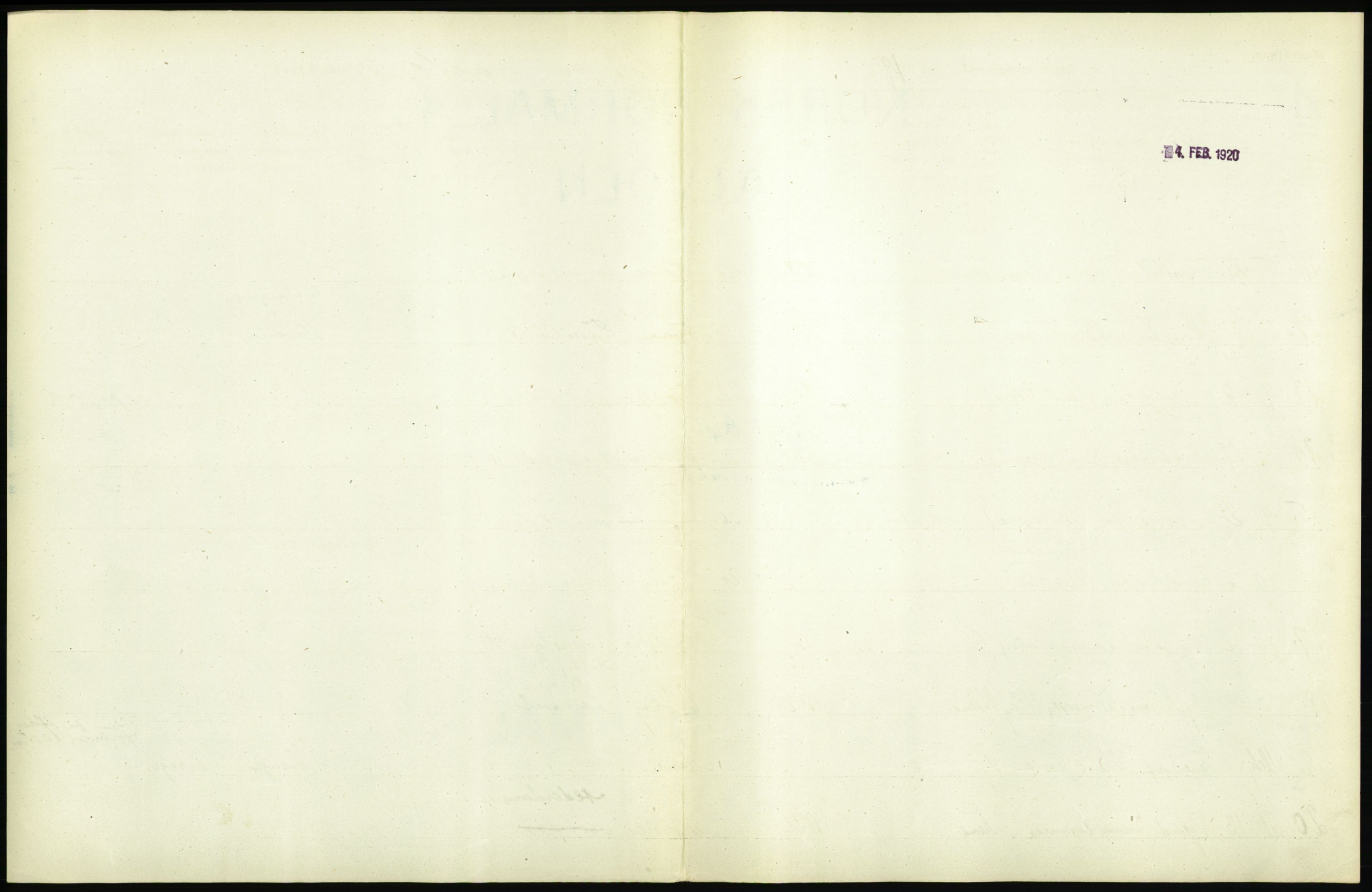 Statistisk sentralbyrå, Sosiodemografiske emner, Befolkning, AV/RA-S-2228/D/Df/Dfb/Dfbi/L0030: Rogaland fylke: Døde. Bygder og byer., 1919, s. 53