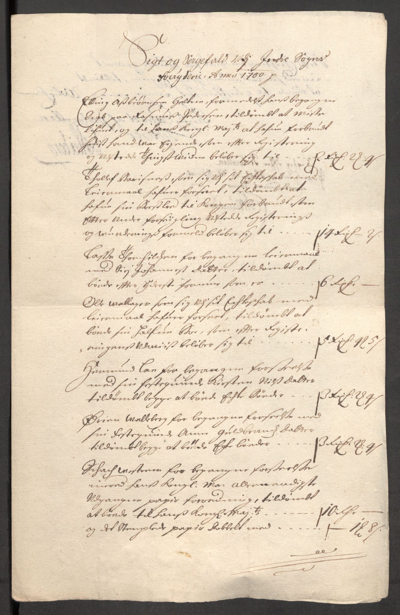 Rentekammeret inntil 1814, Reviderte regnskaper, Fogderegnskap, RA/EA-4092/R52/L3311: Fogderegnskap Sogn, 1700-1701, s. 211
