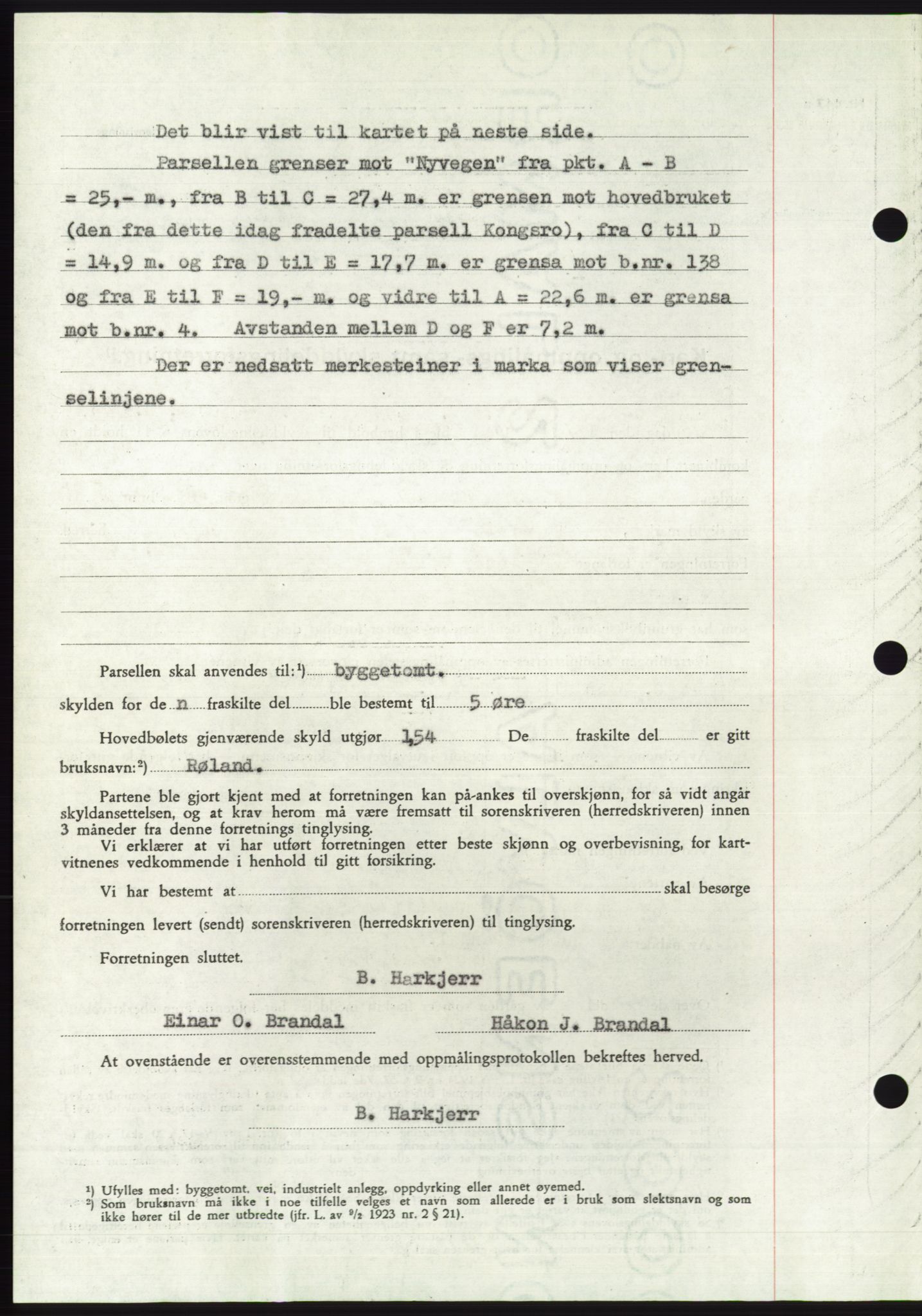 Søre Sunnmøre sorenskriveri, AV/SAT-A-4122/1/2/2C/L0104: Pantebok nr. 30A, 1956-1956, Dagboknr: 1660/1956