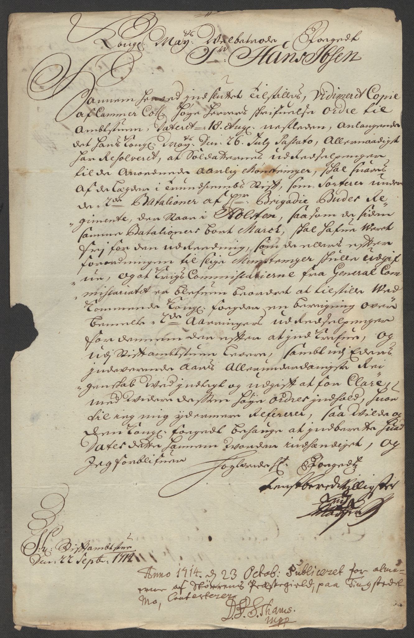 Rentekammeret inntil 1814, Reviderte regnskaper, Fogderegnskap, AV/RA-EA-4092/R60/L3965: Fogderegnskap Orkdal og Gauldal, 1714, s. 149