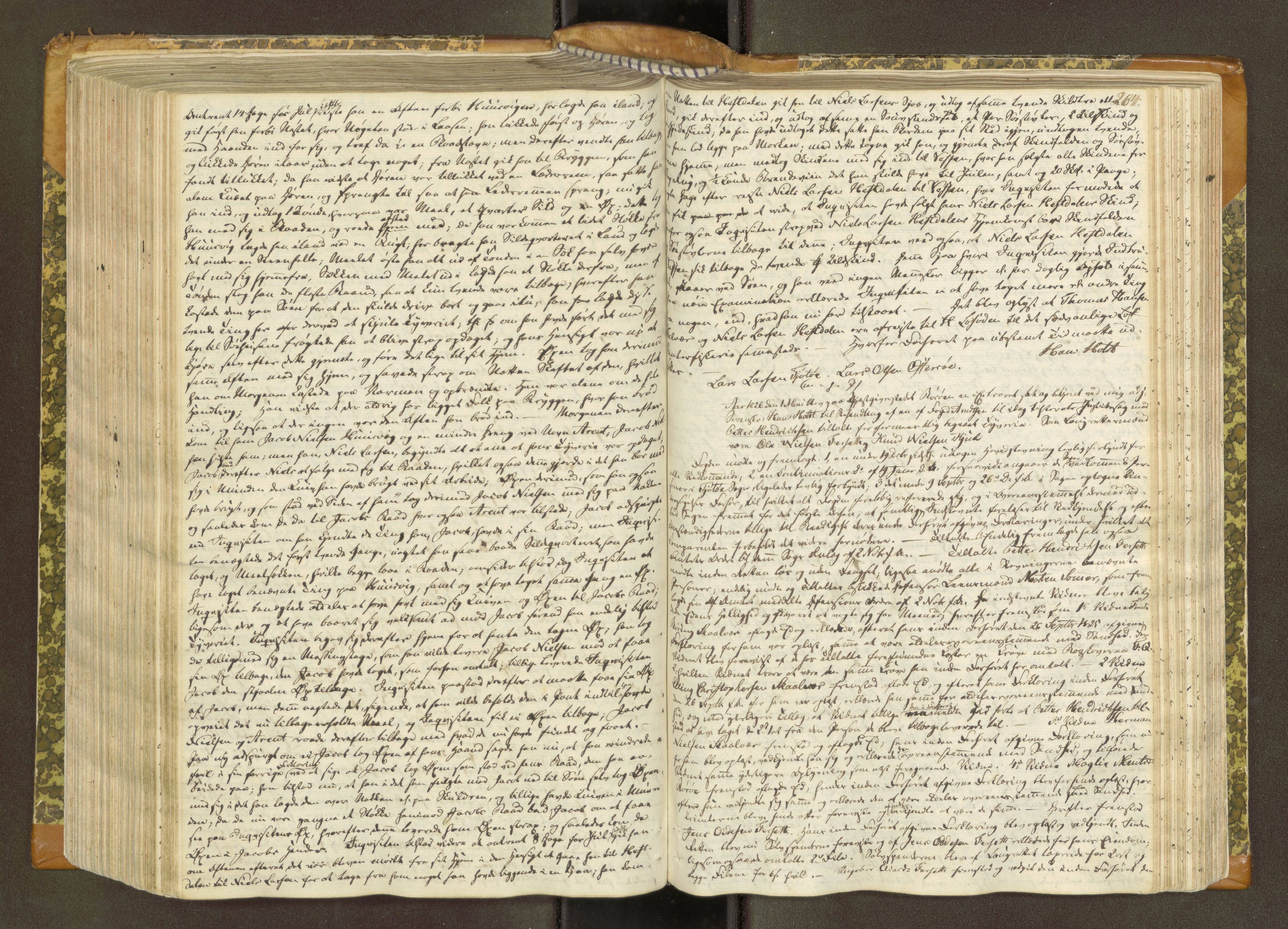 Helgeland sorenskriveri, AV/SAT-A-0004/1/1A/L0039: Tingbok 28, 1821-1827, s. 263b-264a