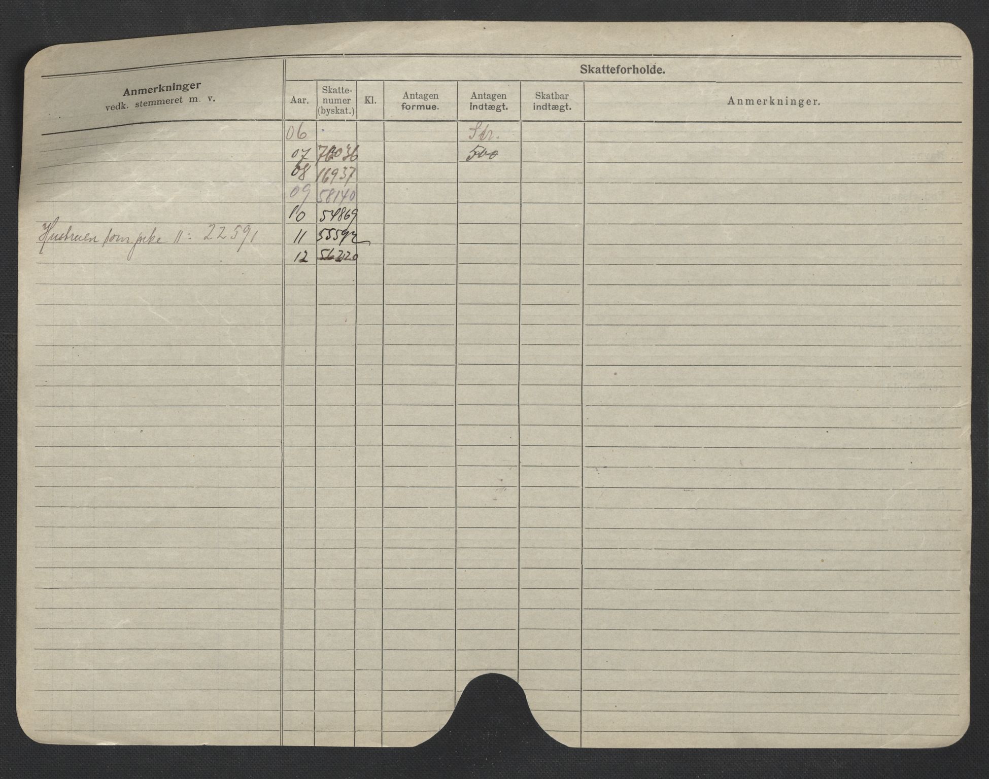 Oslo folkeregister, Registerkort, SAO/A-11715/F/Fa/Fac/L0007: Menn, 1906-1914, s. 426b