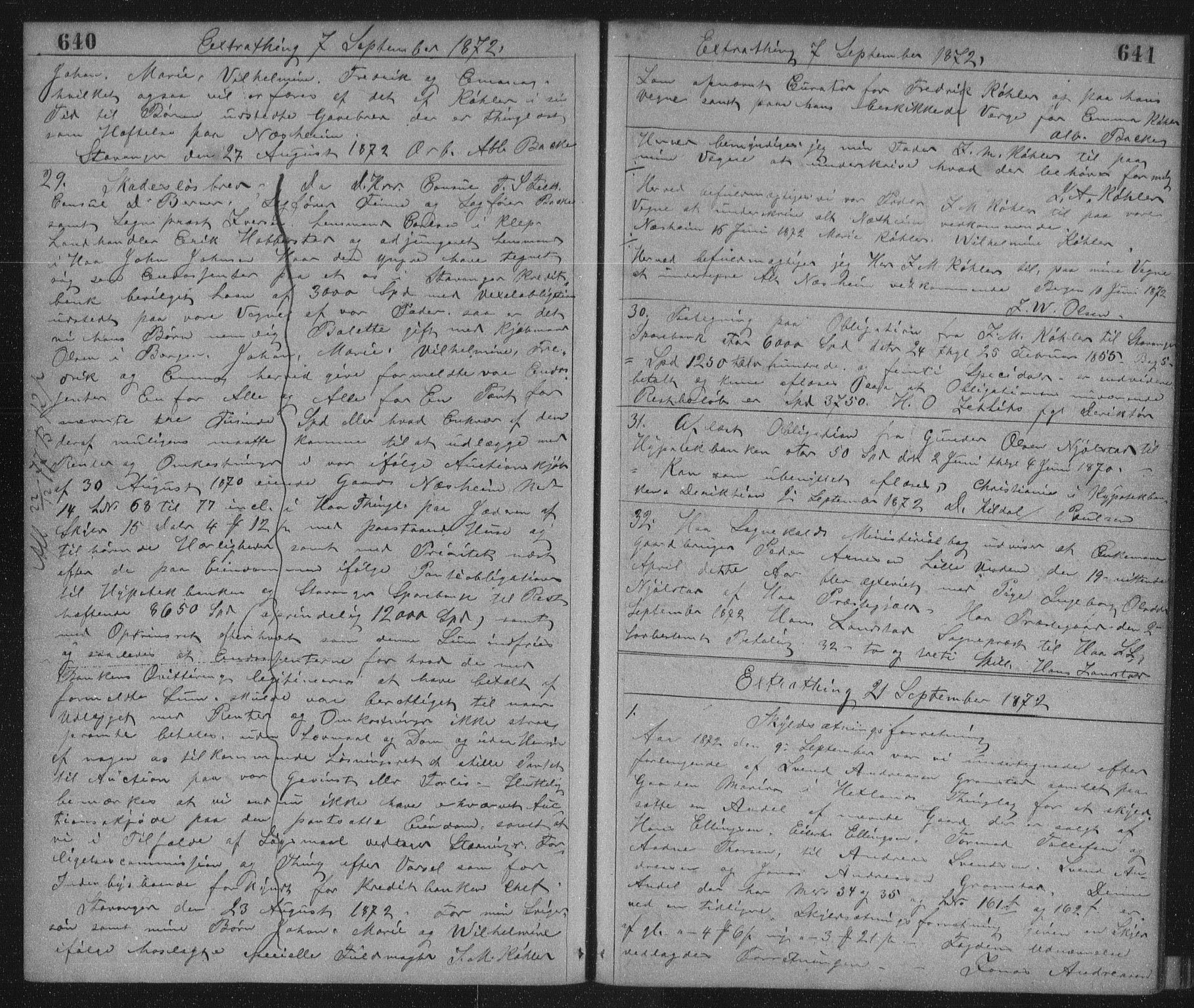 Jæren sorenskriveri, SAST/A-100310/01/4/41/41BF/L0002: Pantebok nr. 10, 1871-1873, s. 640-641