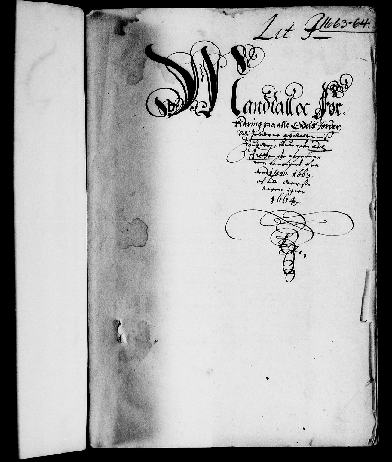 Rentekammeret inntil 1814, Reviderte regnskaper, Lensregnskaper, AV/RA-EA-5023/R/Rb/Rbs/L0046: Stavanger len, 1663