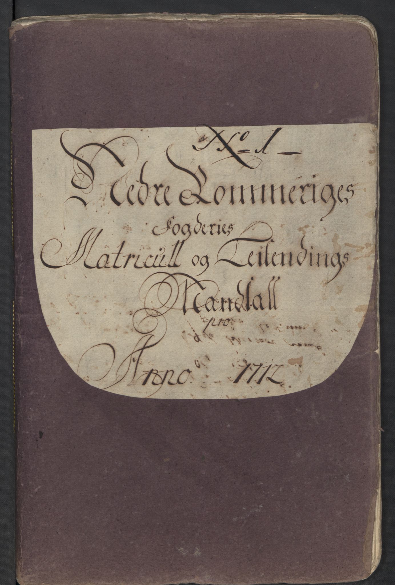Rentekammeret inntil 1814, Reviderte regnskaper, Fogderegnskap, RA/EA-4092/R11/L0594: Fogderegnskap Nedre Romerike, 1712, s. 13